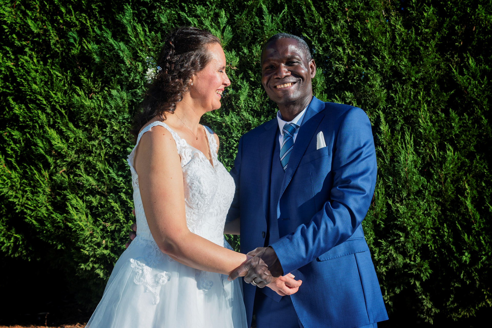 Mariage - portrait des mariés