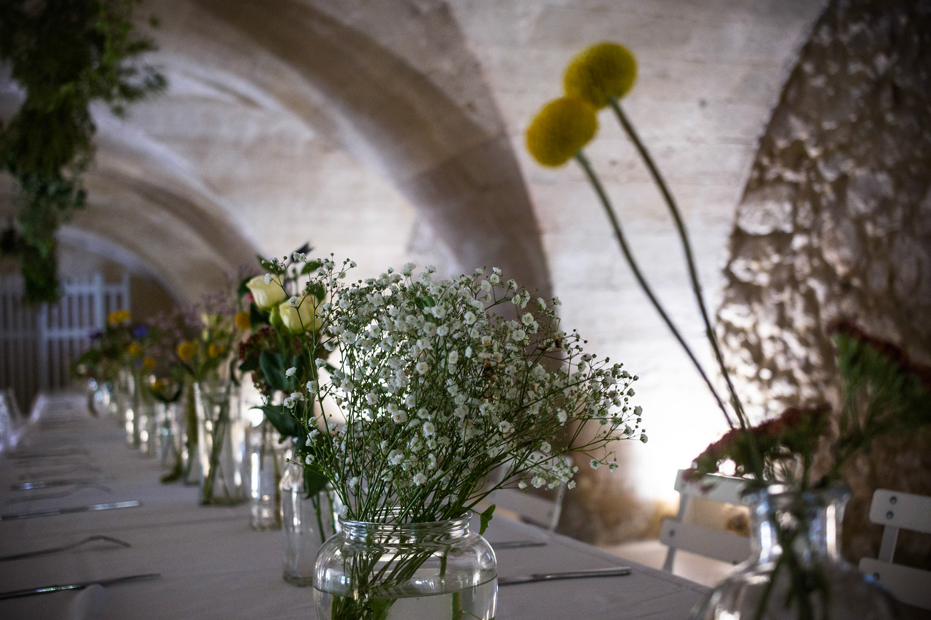 Mariage - Fleurs de table