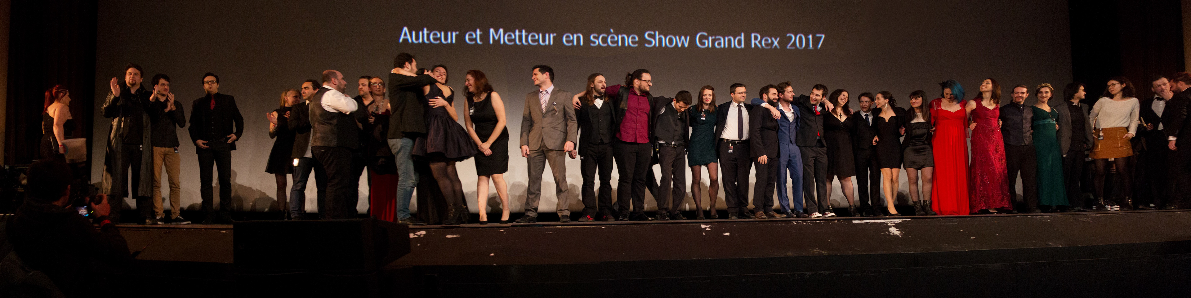 Spectacle - Les Noobs au Grand Rex (photo panoramique)