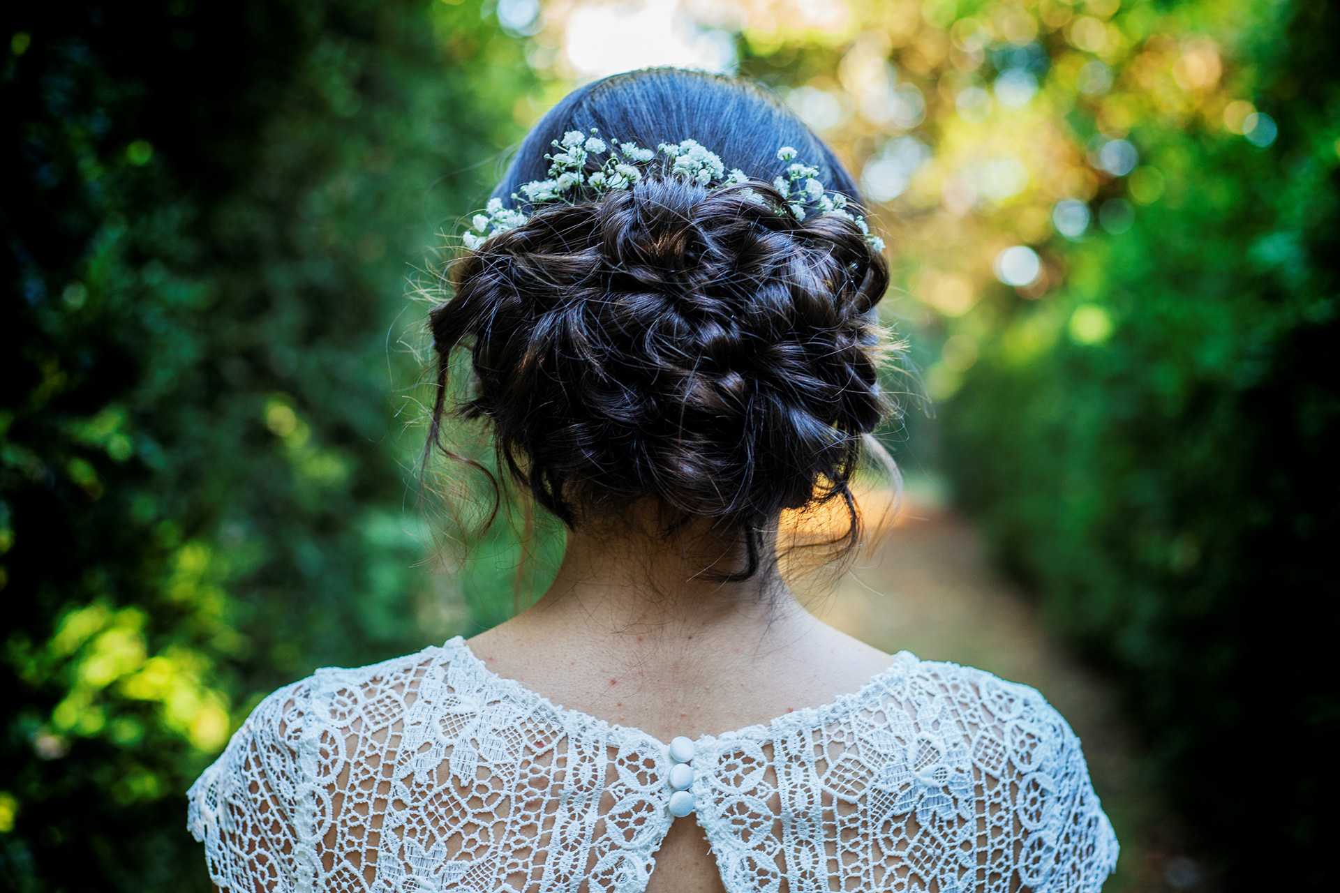 Mariage - coiffure de la mariée