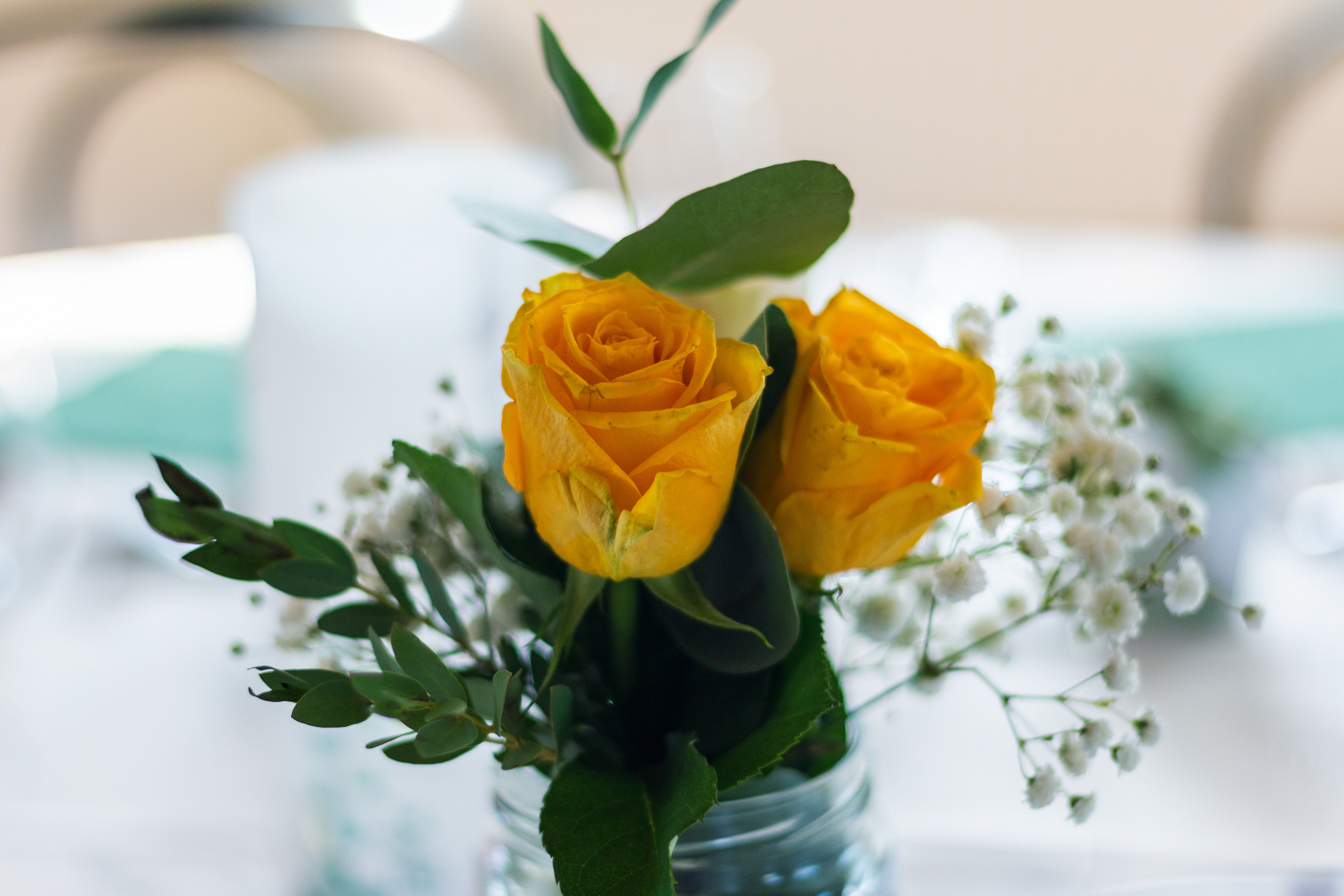 Mariage - Fleurs de table