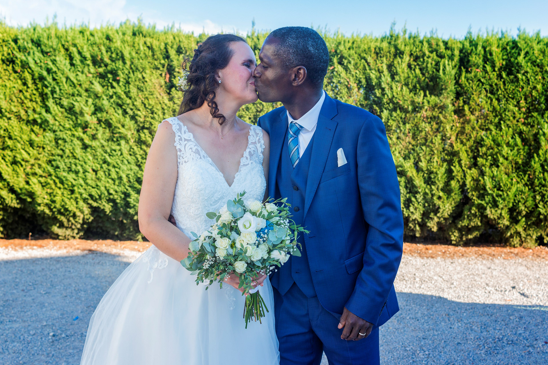 Mariage - portrait des mariés