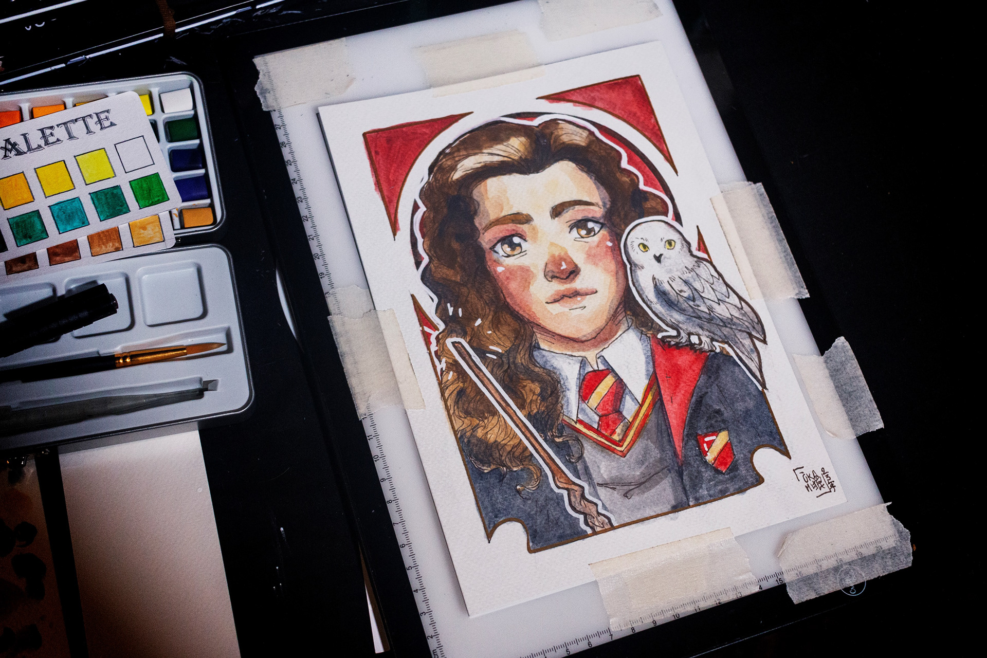Portrait Personnalisé Soirée Harry Potter