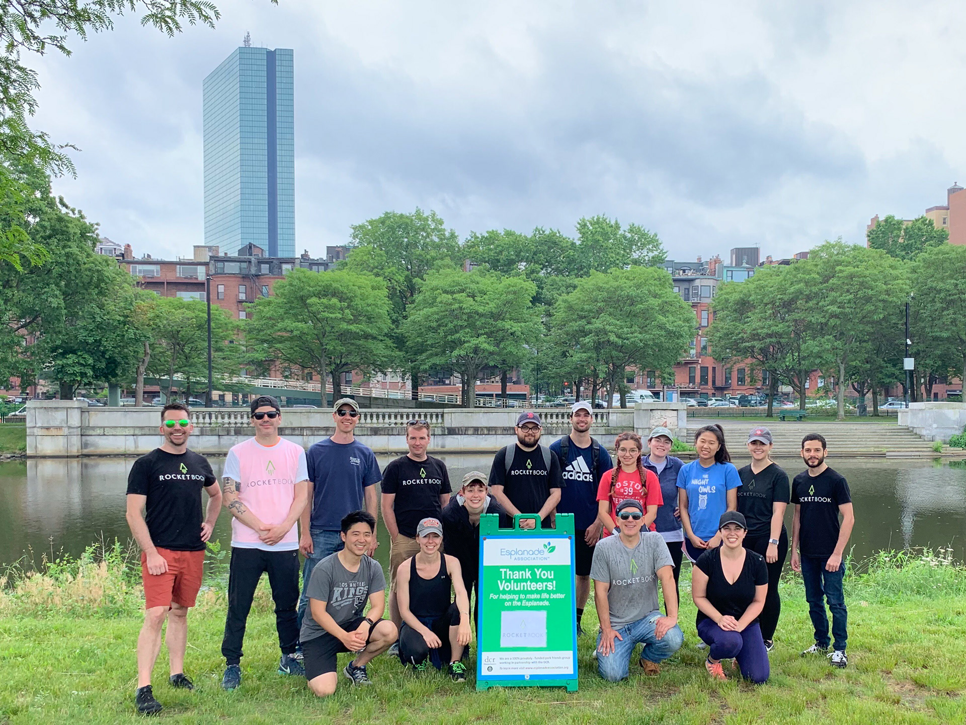 Volunteering at the Charles River