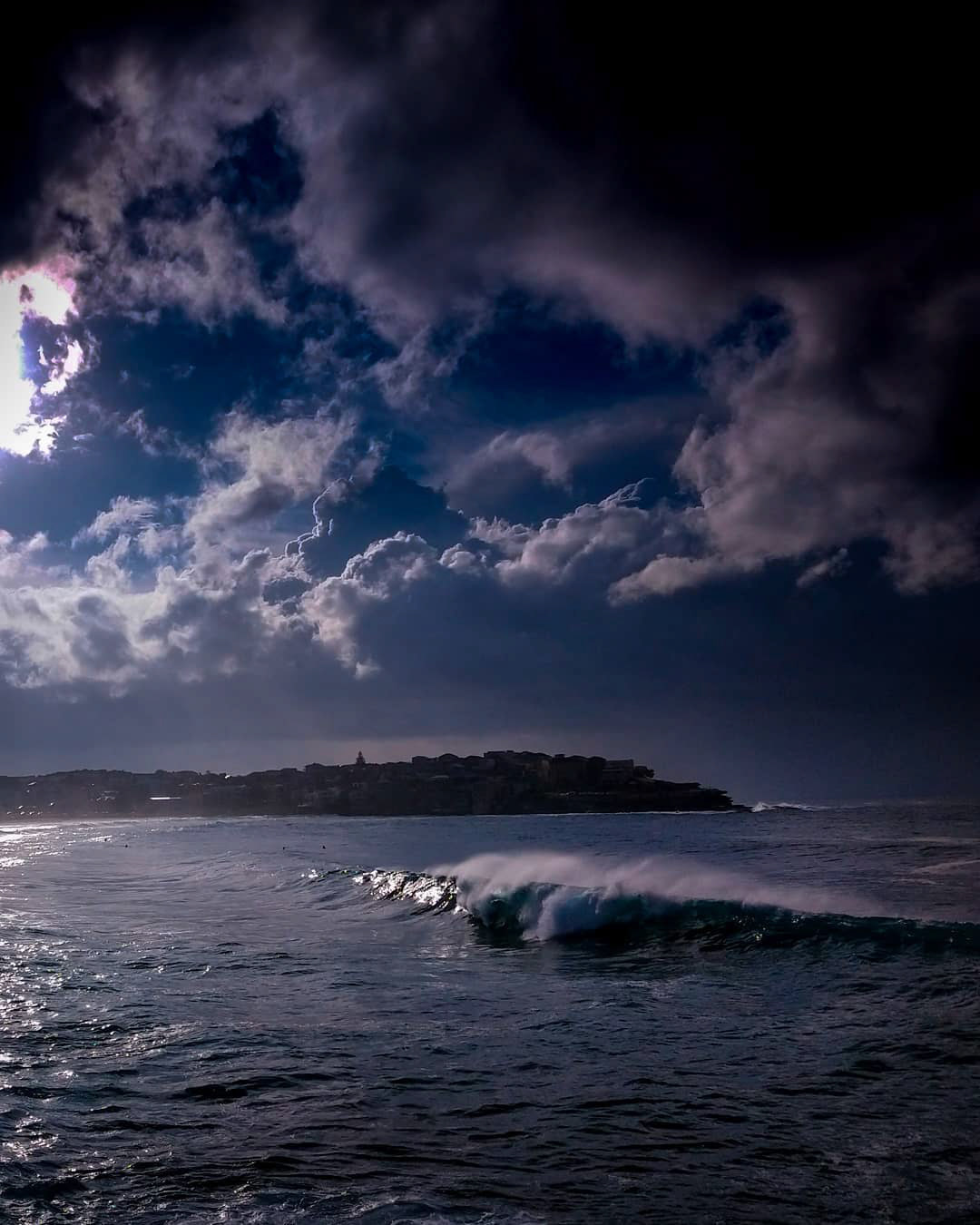 Moody Clouds Bondi Icebergs