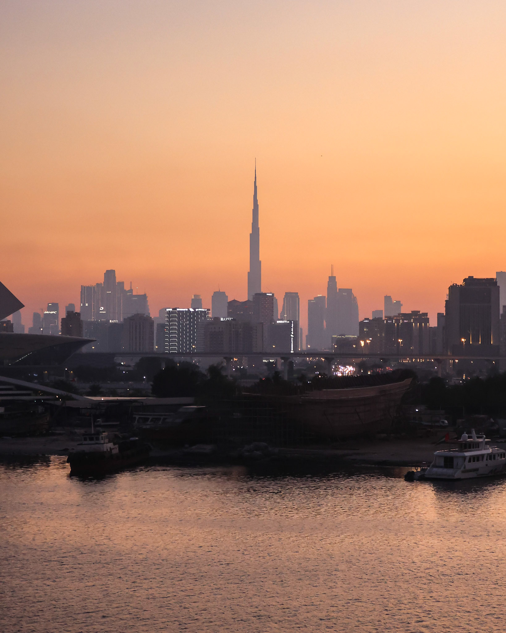 Twilight Over Dubai: Where Tradition Meets the Modern Skyline