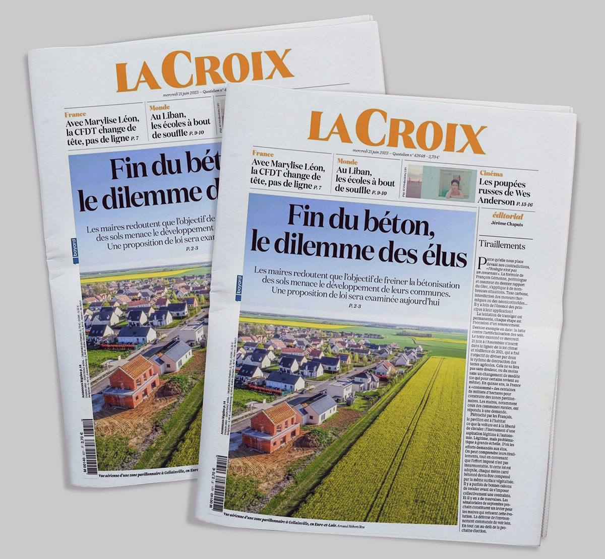 © Arnaud HEBERT / Agence R.E.A / LA CROIX