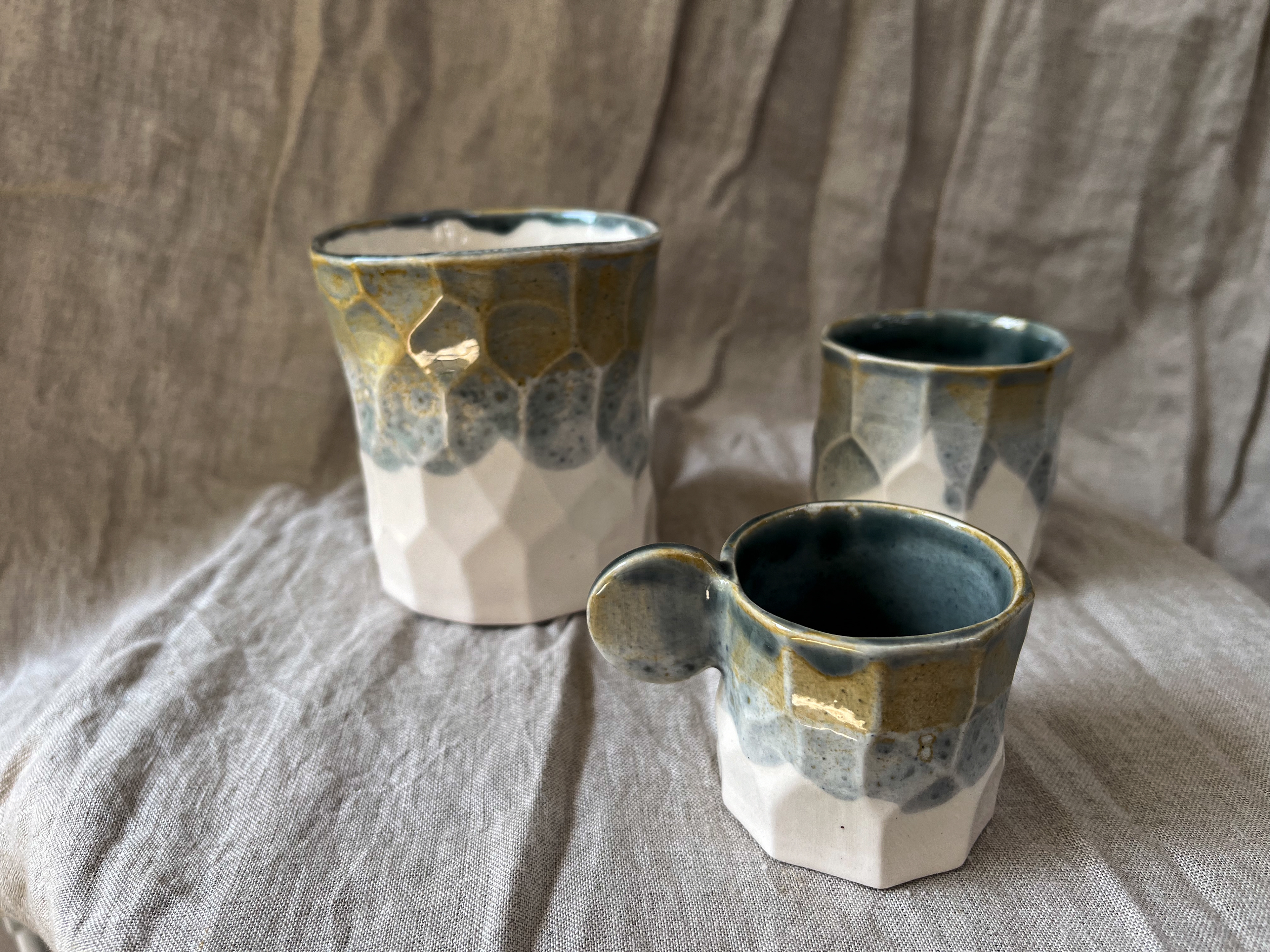 Small Espresso Cup and Big Cups
