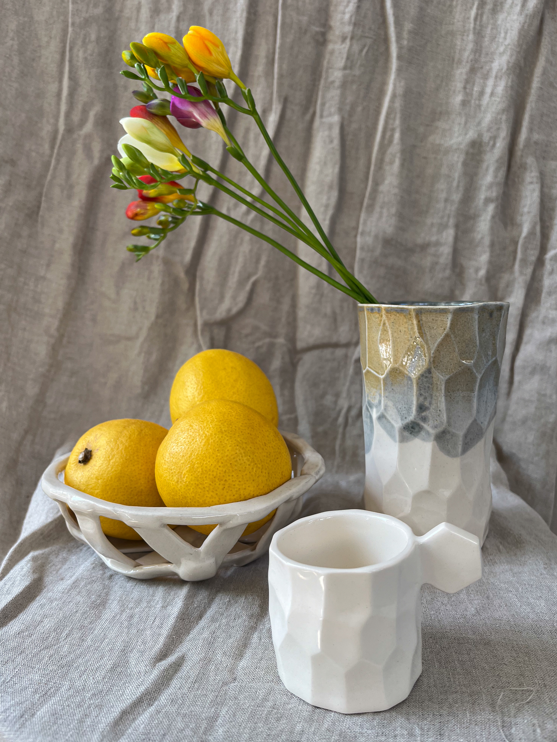 Small Espresso Cup, a Big Cup / Vase, a Bowl