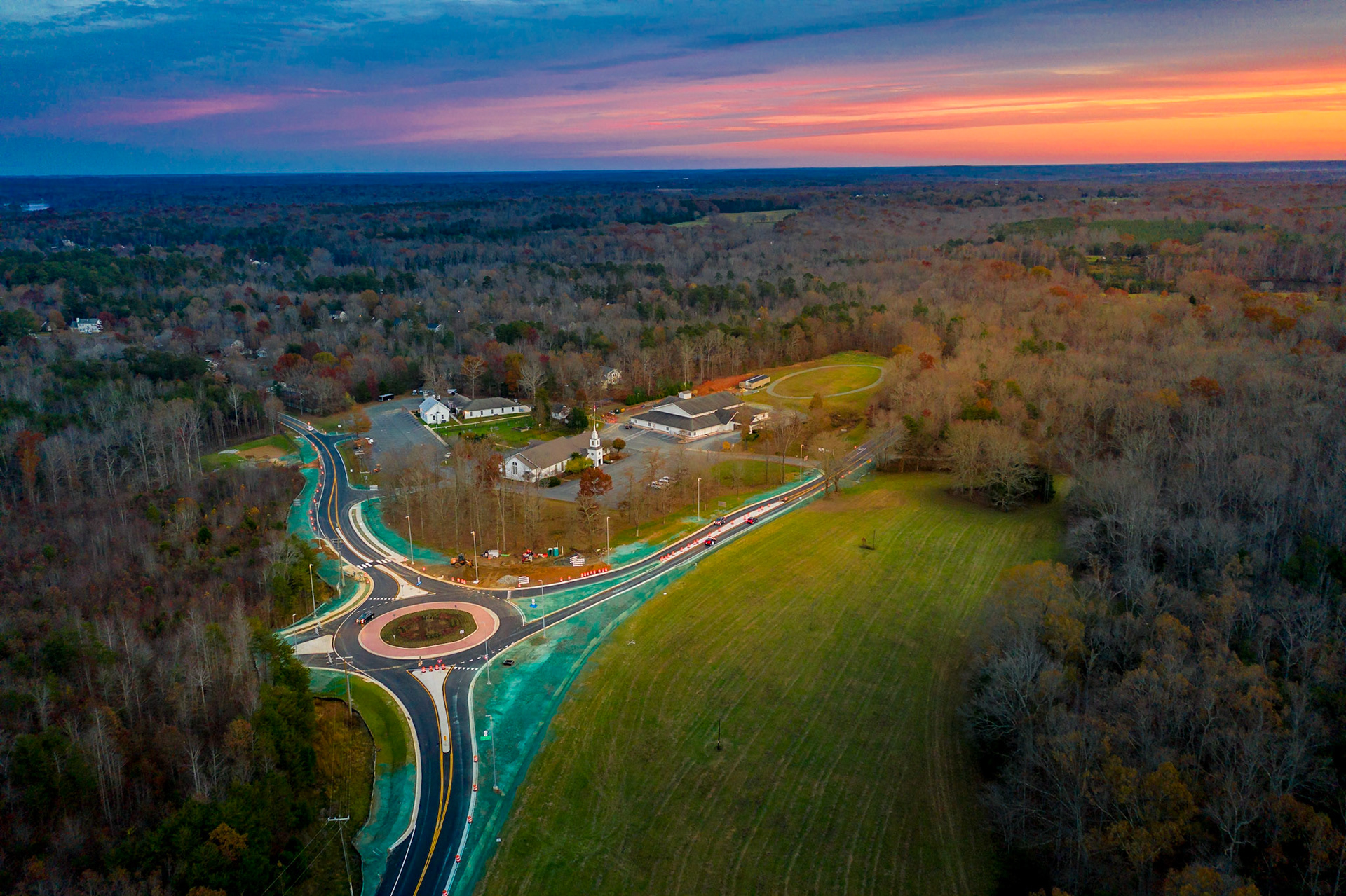 Roundabout construction starts at the intersection of Route 53 and Lake Monticello Road