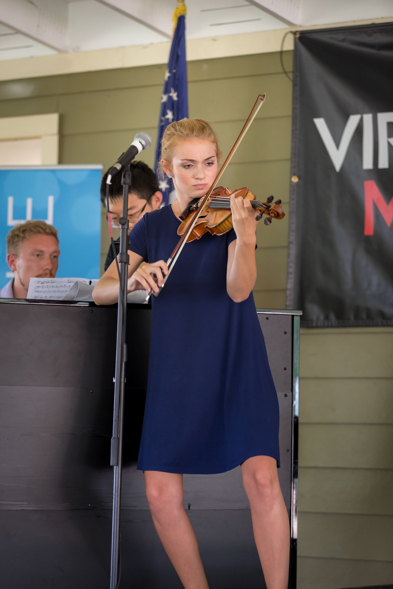 Gifted music students from the Heifetz International Music Institute