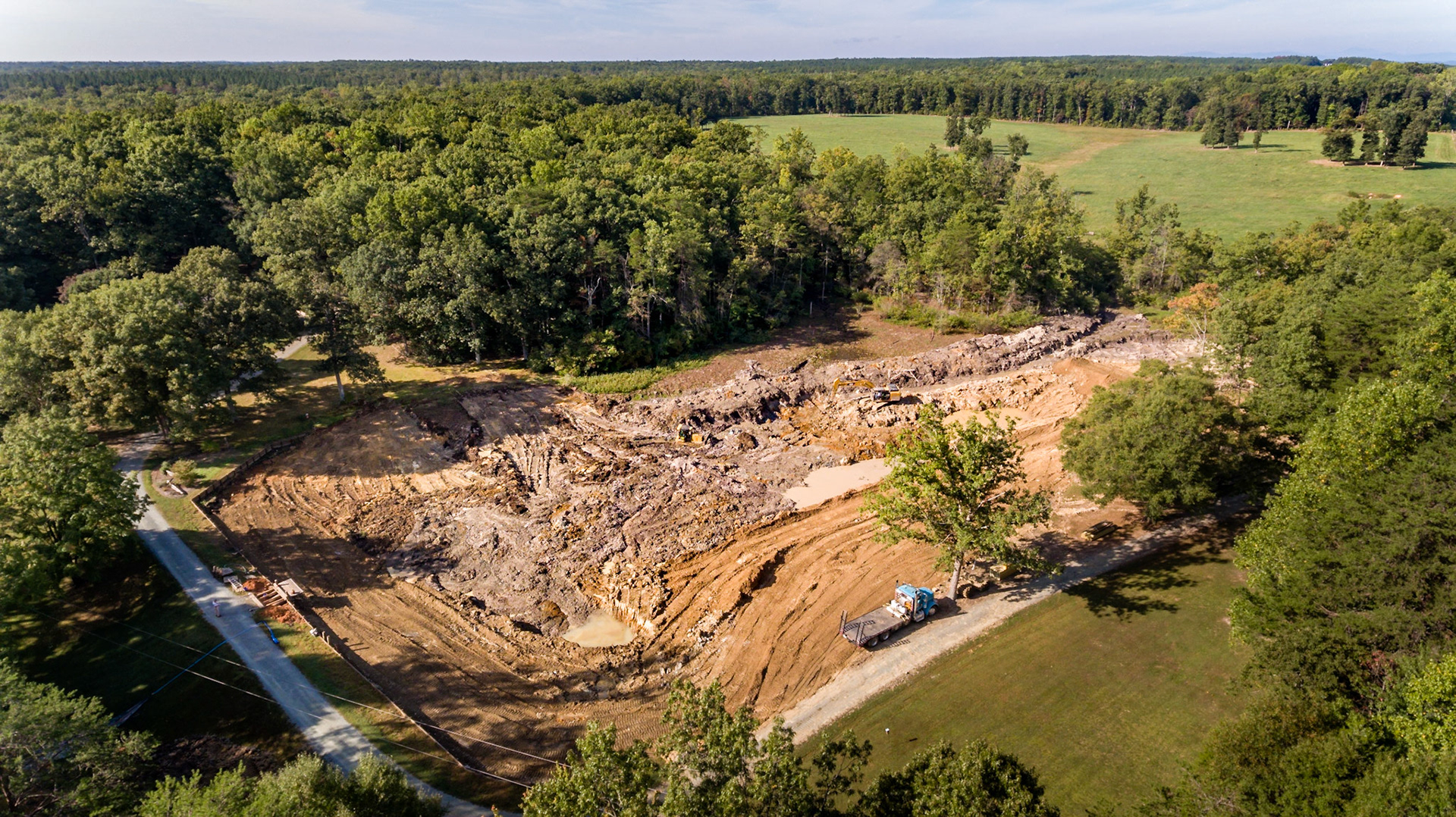 Pond cleanup beginning to take shape