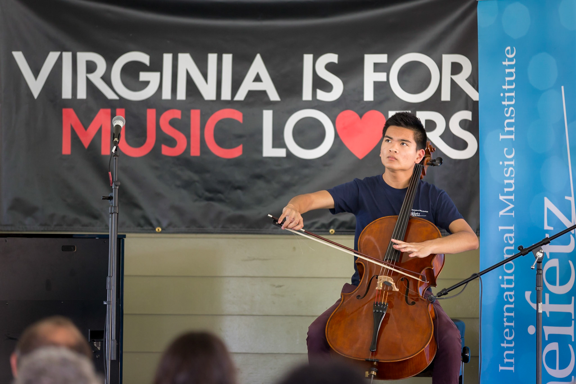 Gifted music students from the Heifetz International Music Institute