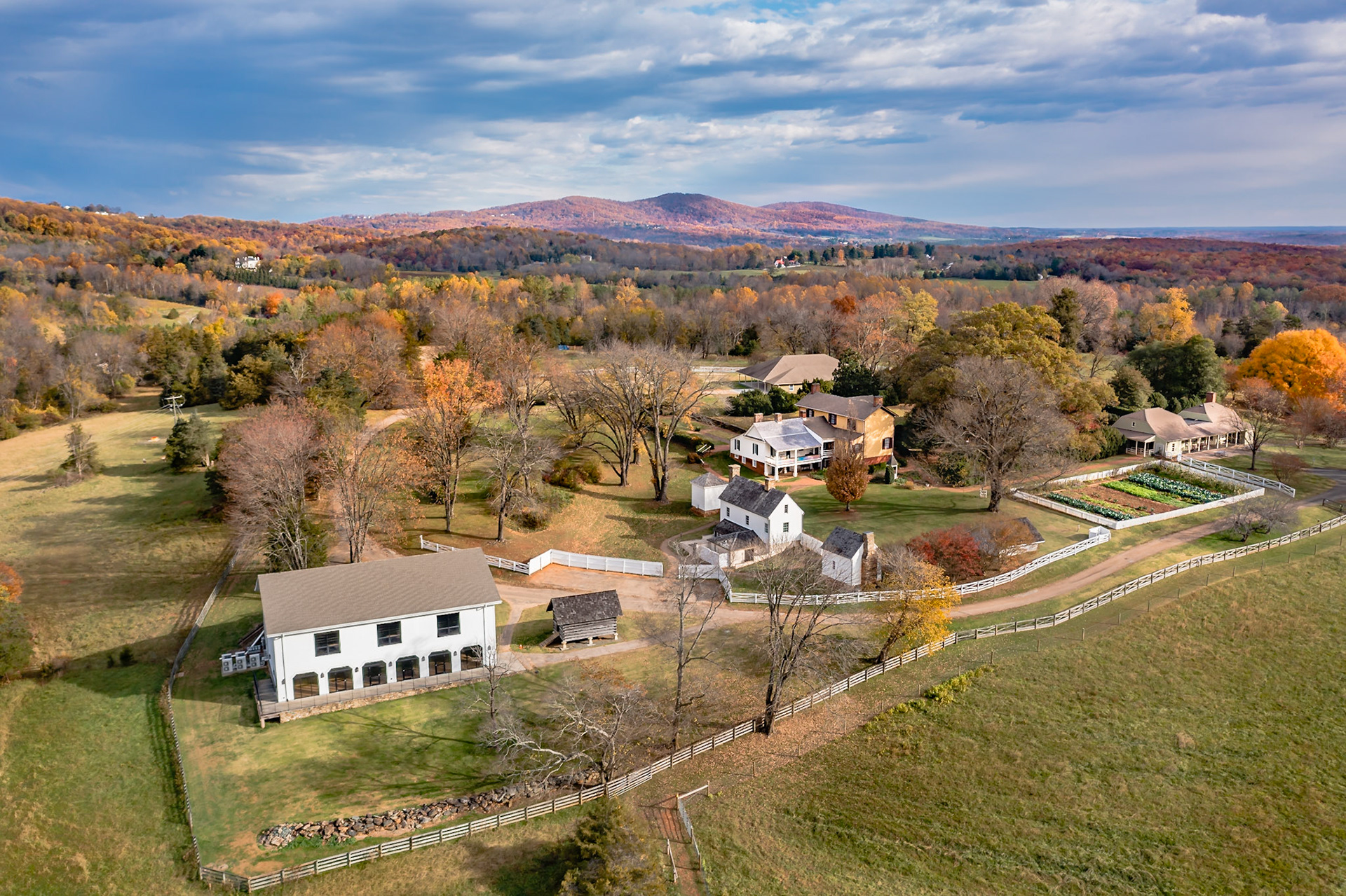 Aerial view of James Monroe Highland
