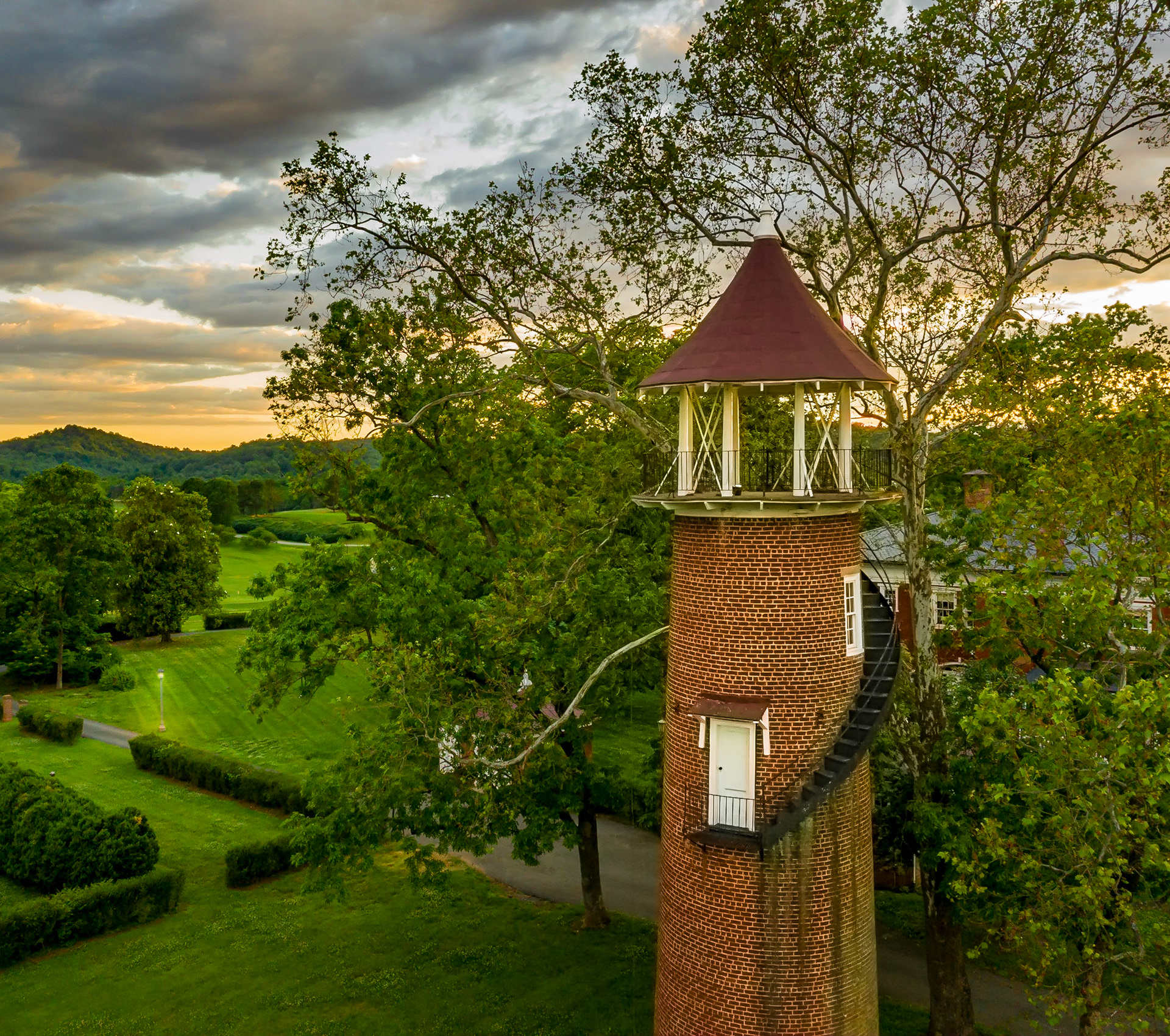 A tower at Birdwood