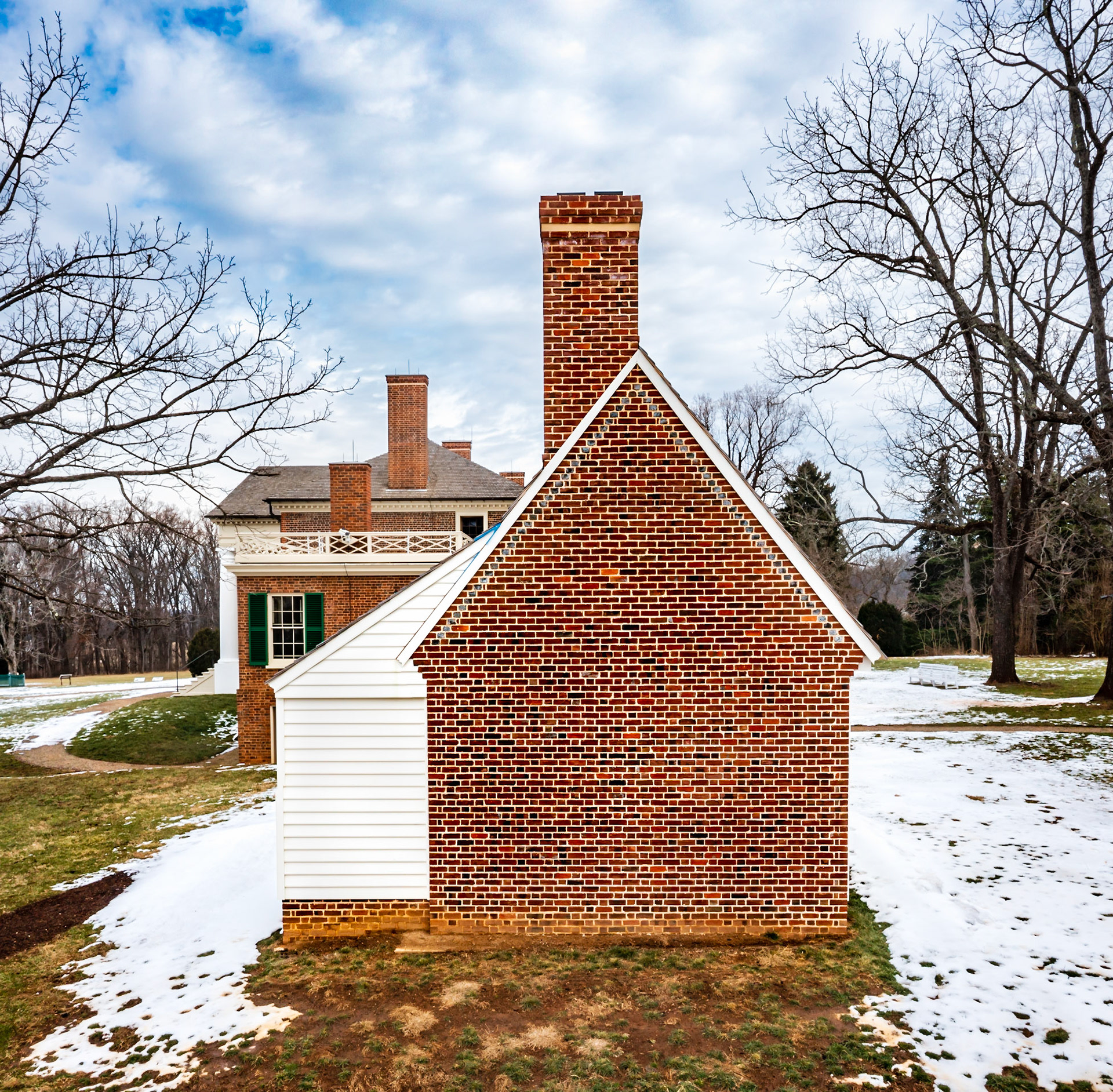 South yard at Montpeler