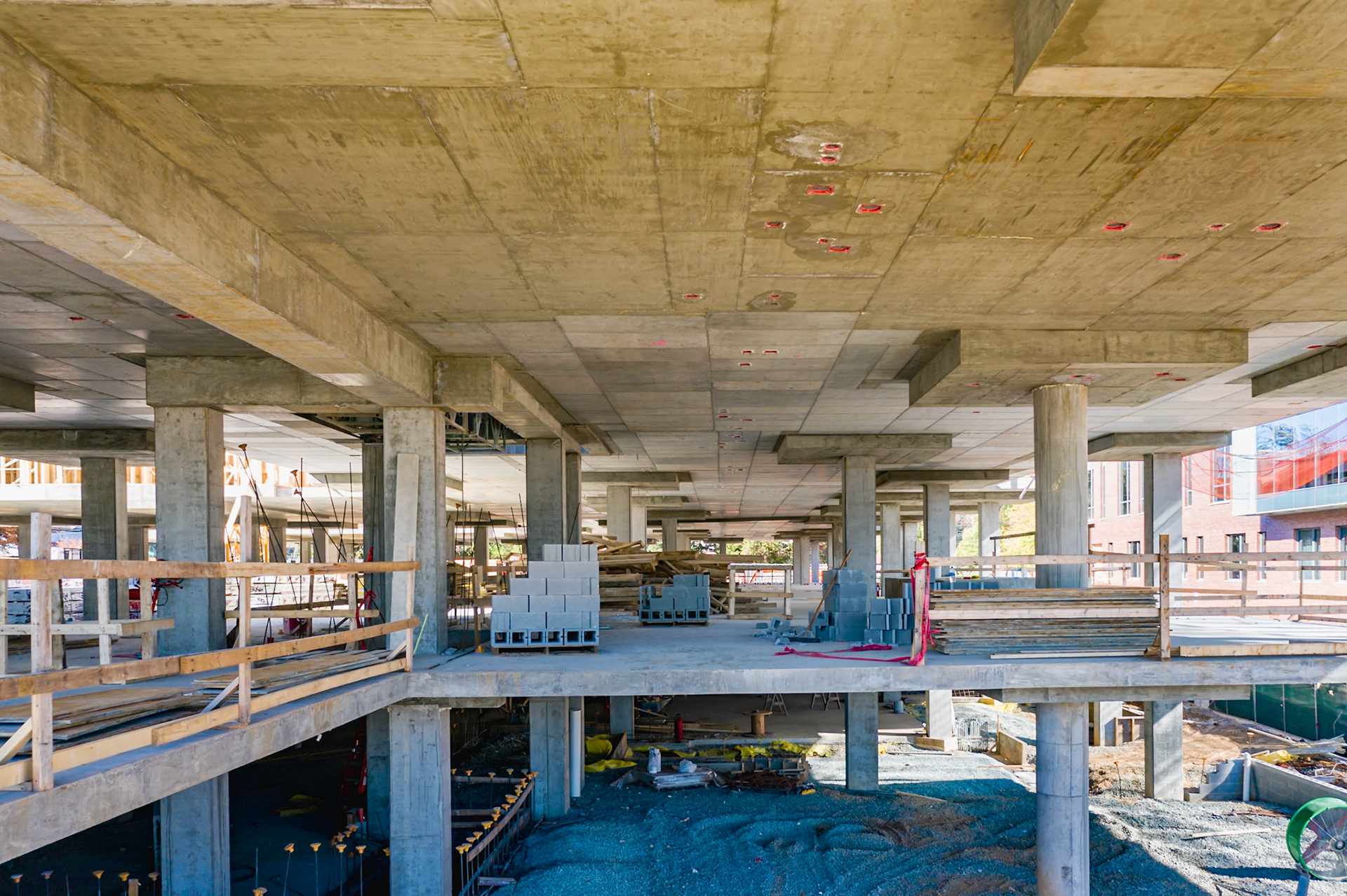 Construction of the 10th &amp; Dairy Apartments