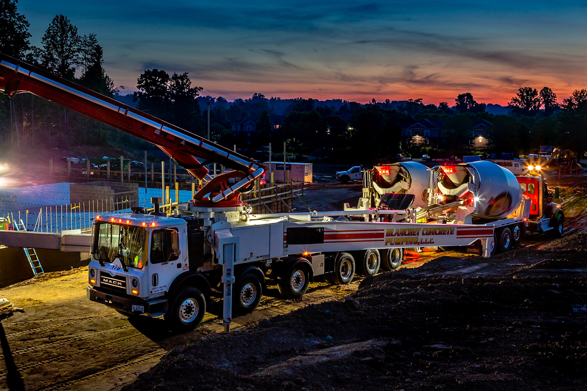 An early morning start