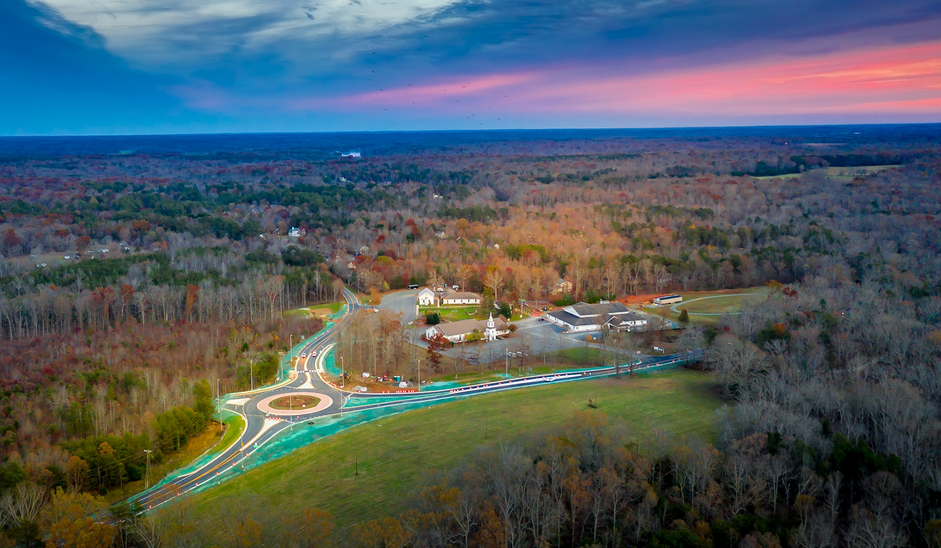 Roundabout construction starts at the intersection of Route 53 and Lake Monticello Road