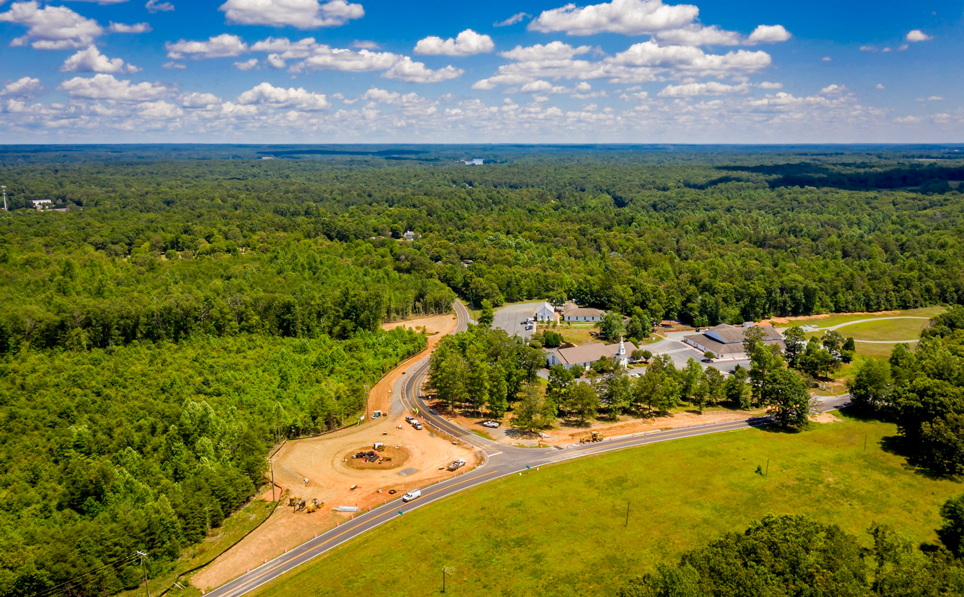 Roundabout construction starts at the intersection of Route 53 and Lake Monticello Road
