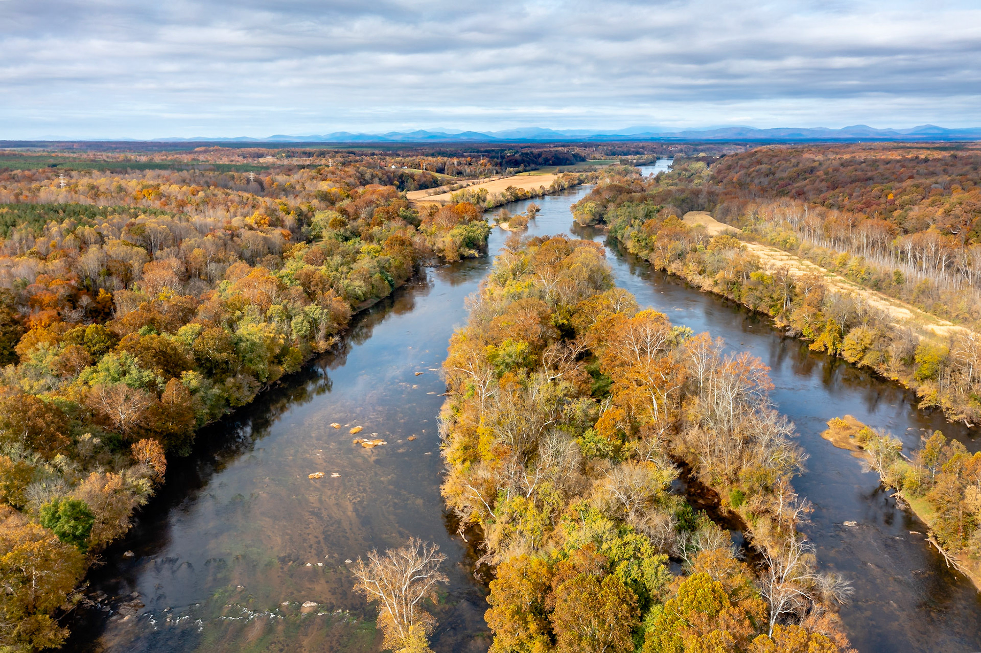 Along the James River