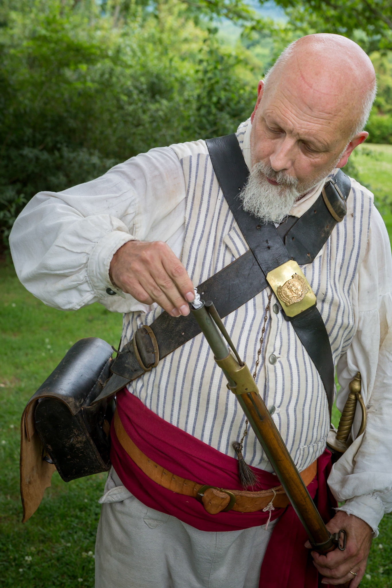 Reloading takes a while, revolution era