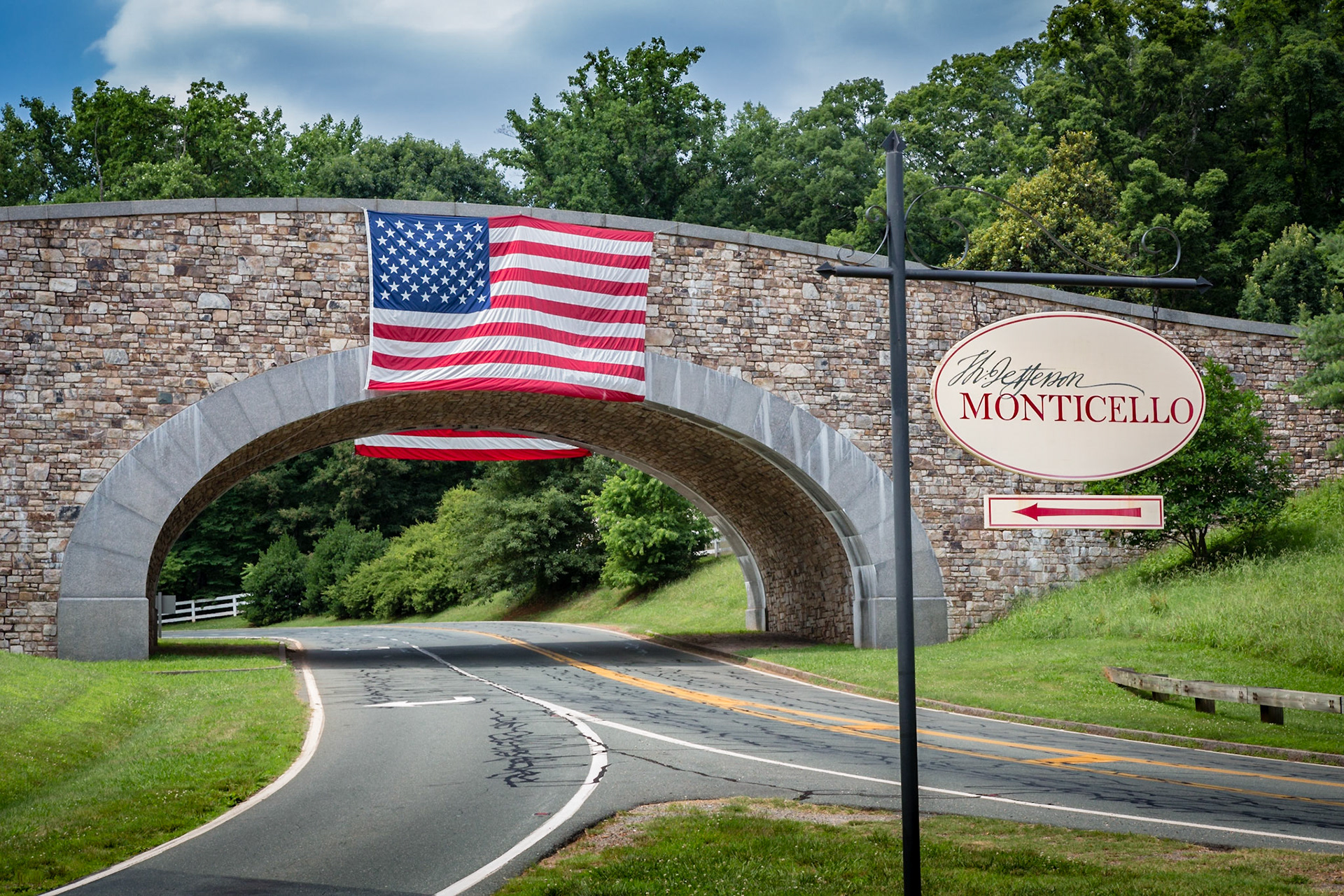 Entrance to Monticello