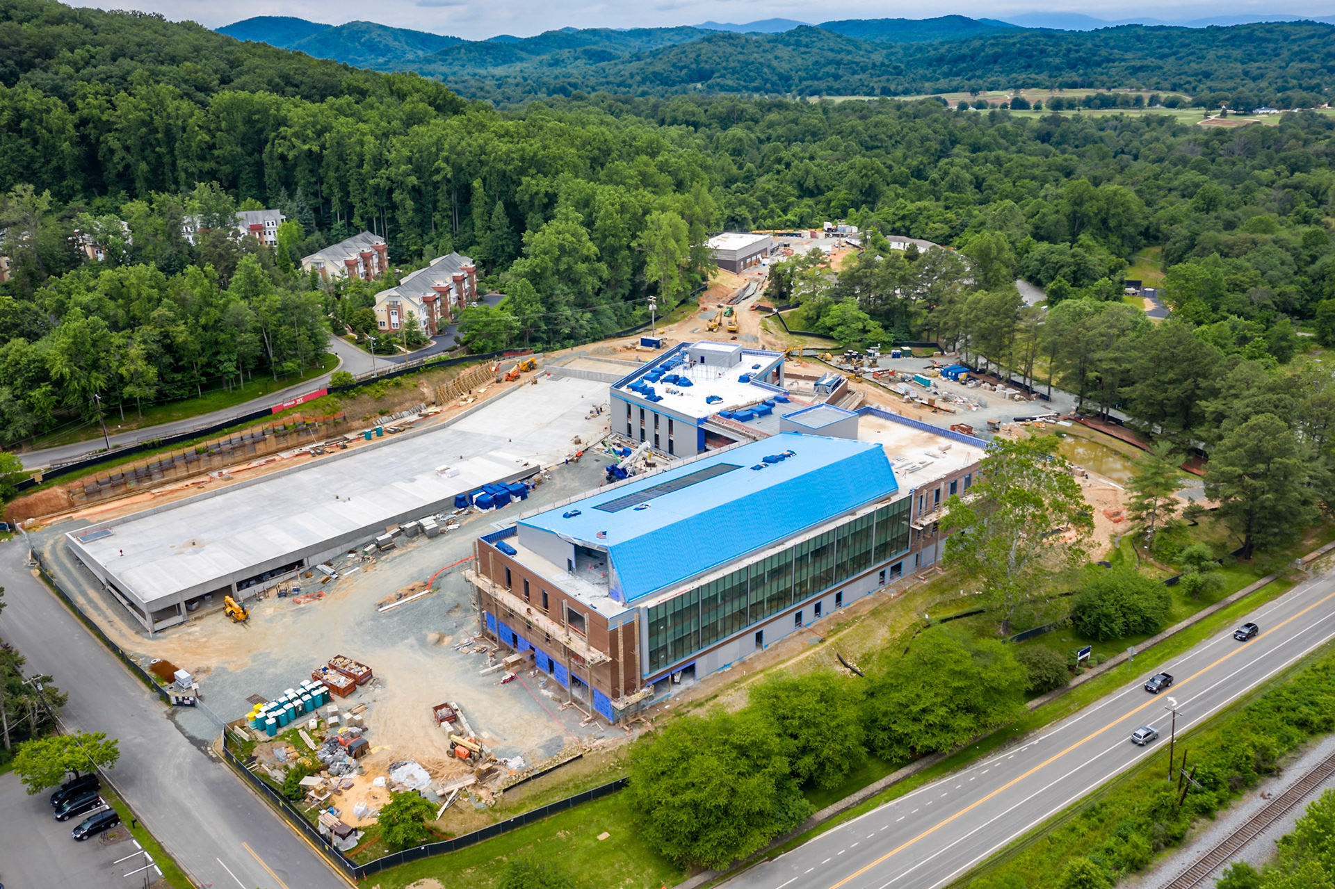 Univerty of Virginia Musculoskeletal Center construction