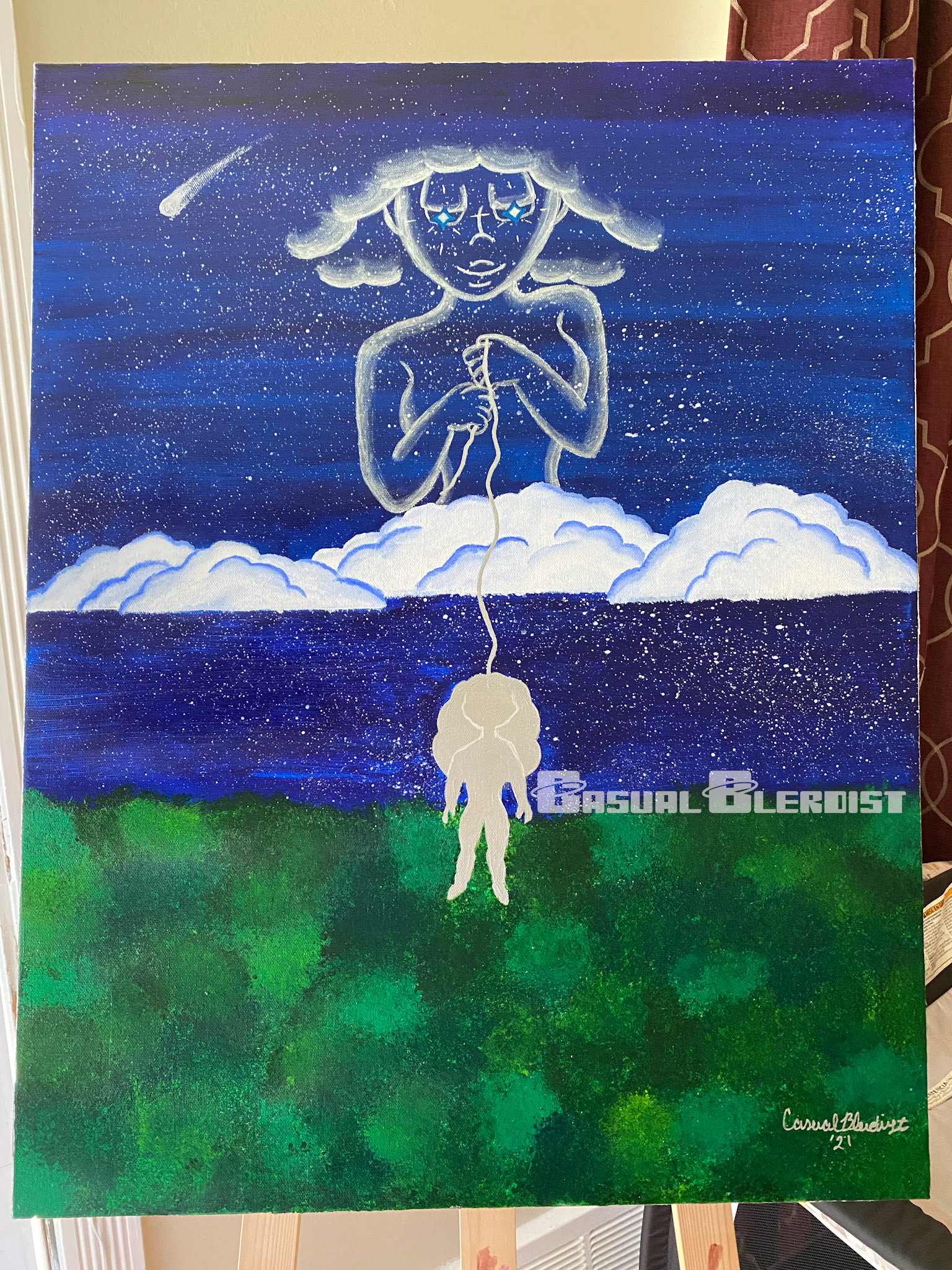 Homecoming (2021) 24x36 Acrylic