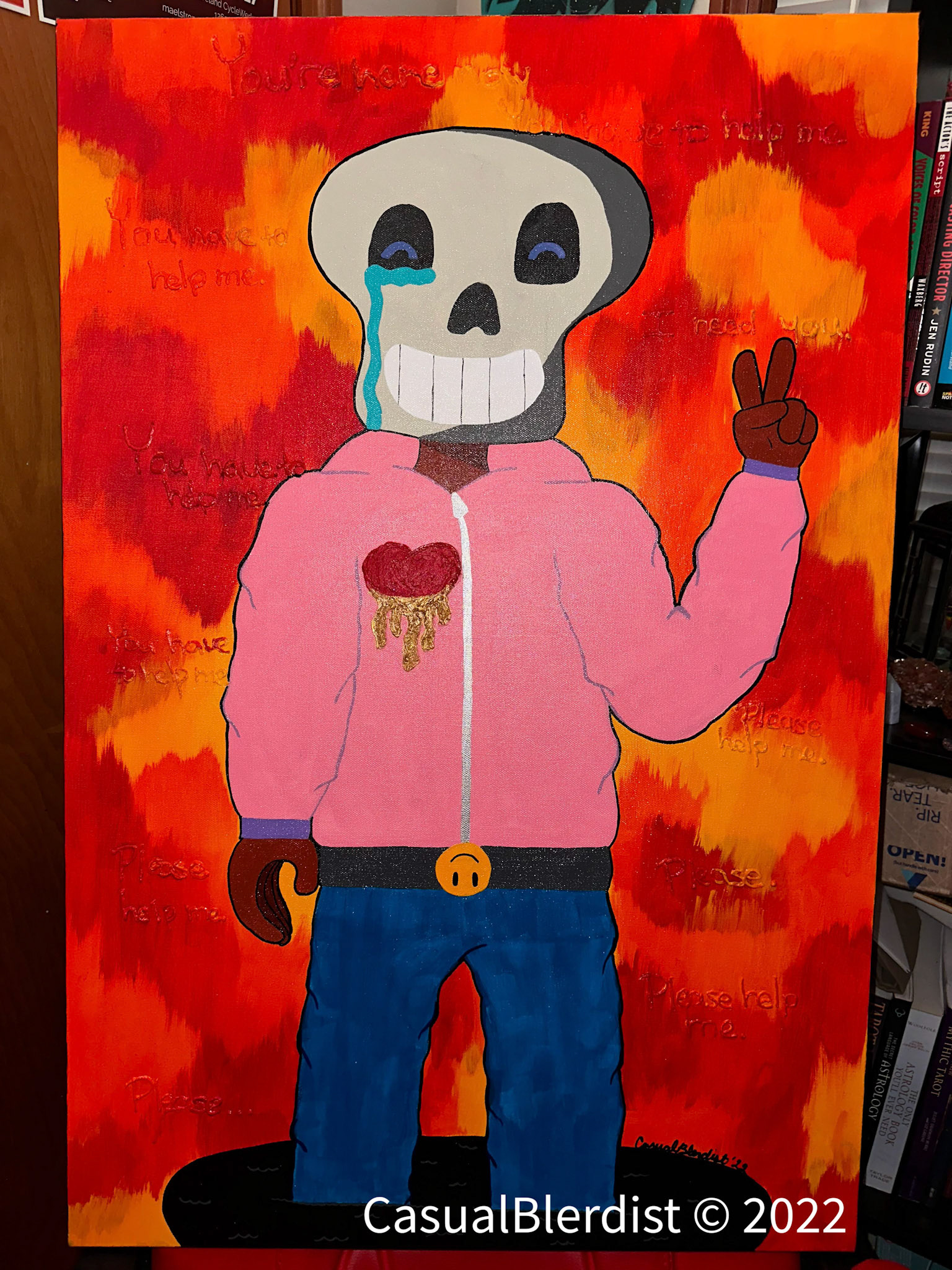It’s All Good!(?) (2022) 24x36 Acrylic 