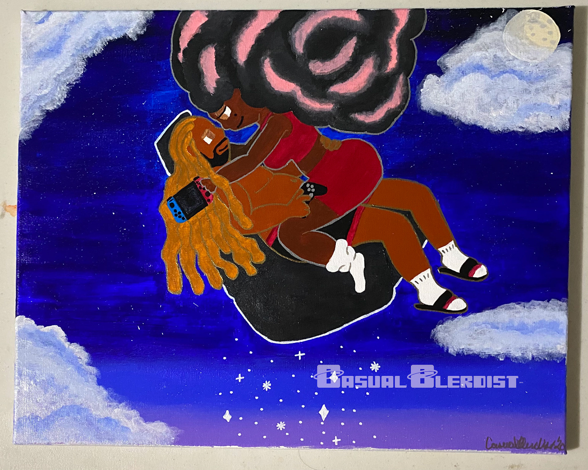 Love Games (2020) 16x20 Acrylic