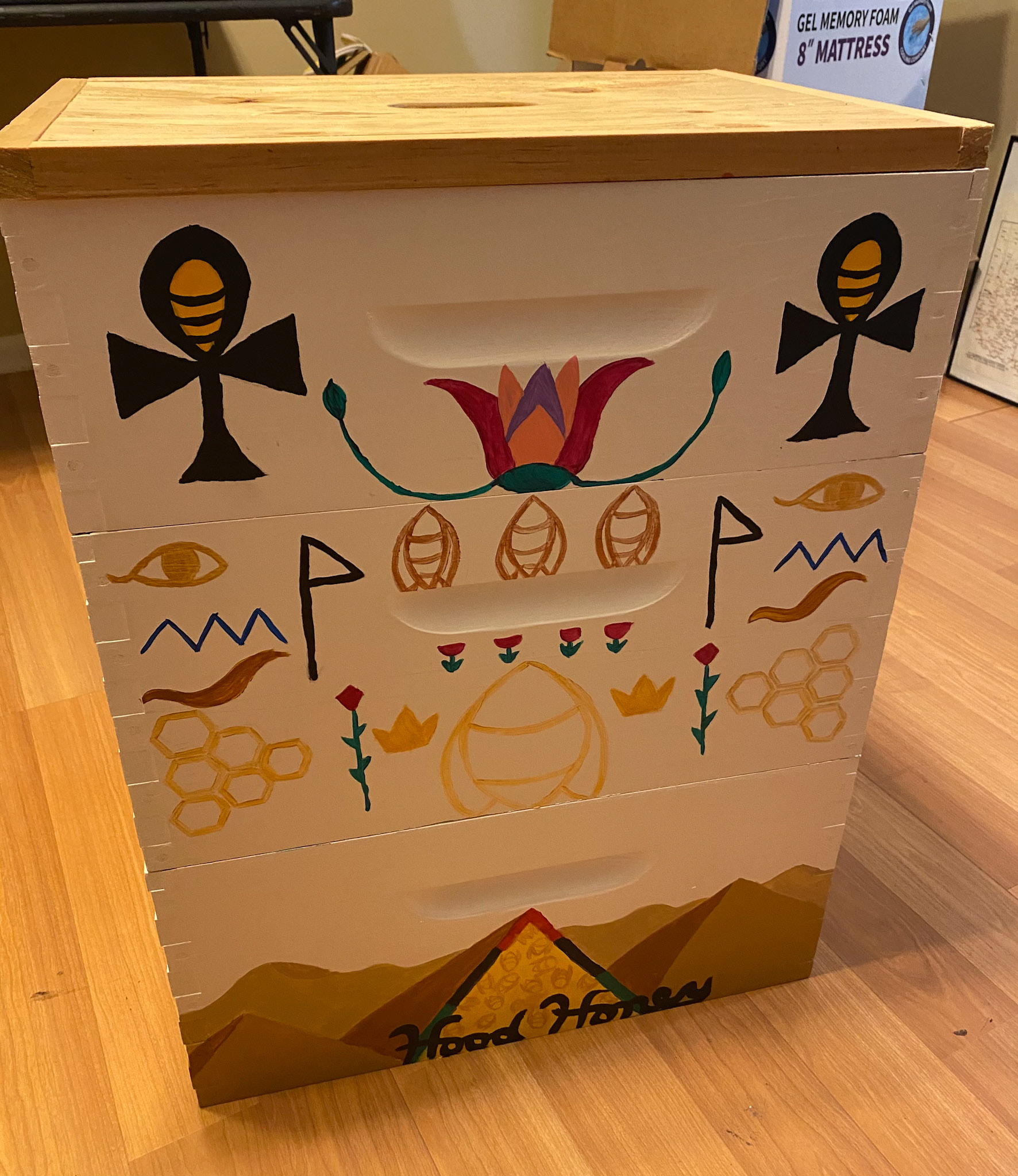 Bee Boxes for L.O.O.F.A./Hood Honey 5 of 8