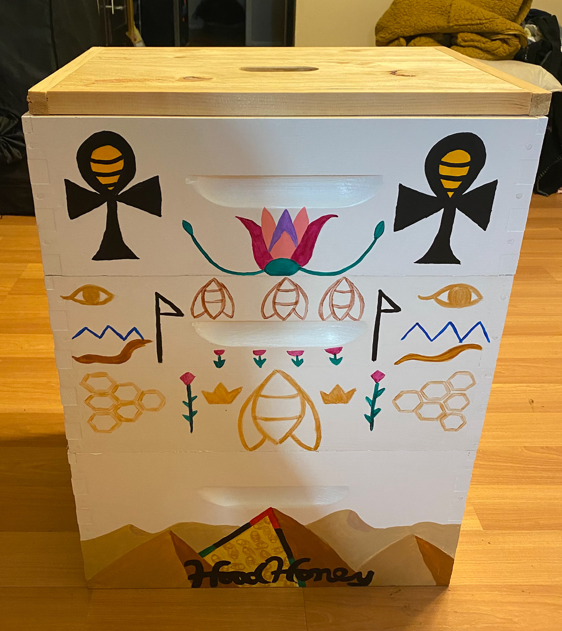 Bee Boxes for L.O.O.F.A./Hood Honey 7 of 8