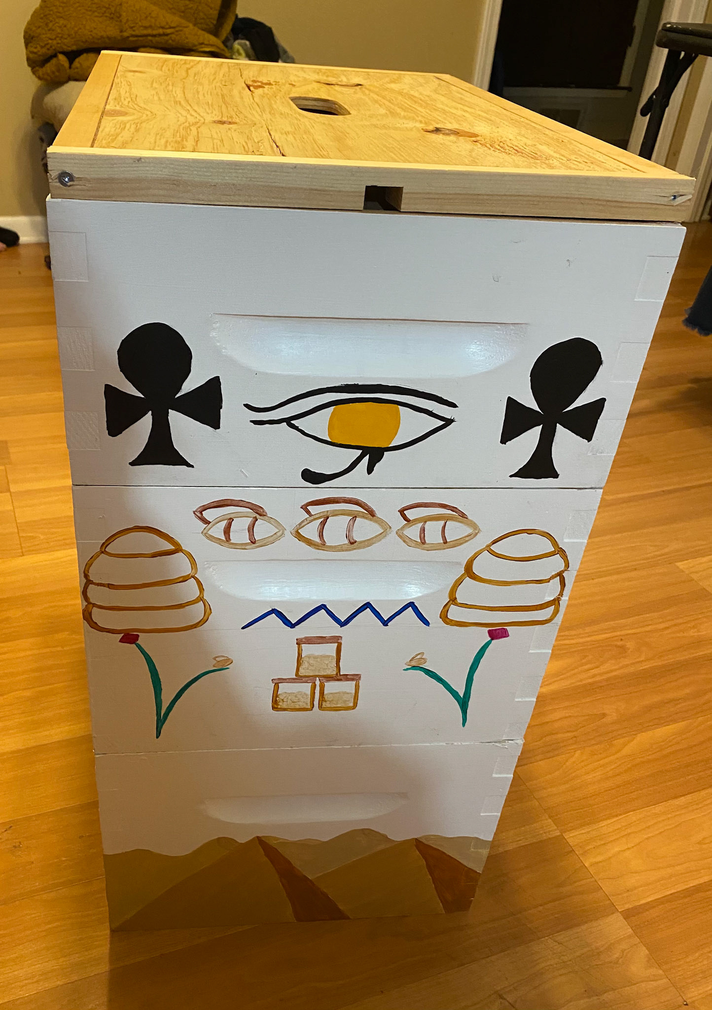 Bee Boxes for L.O.O.F.A./Hood Honey 6 of 8