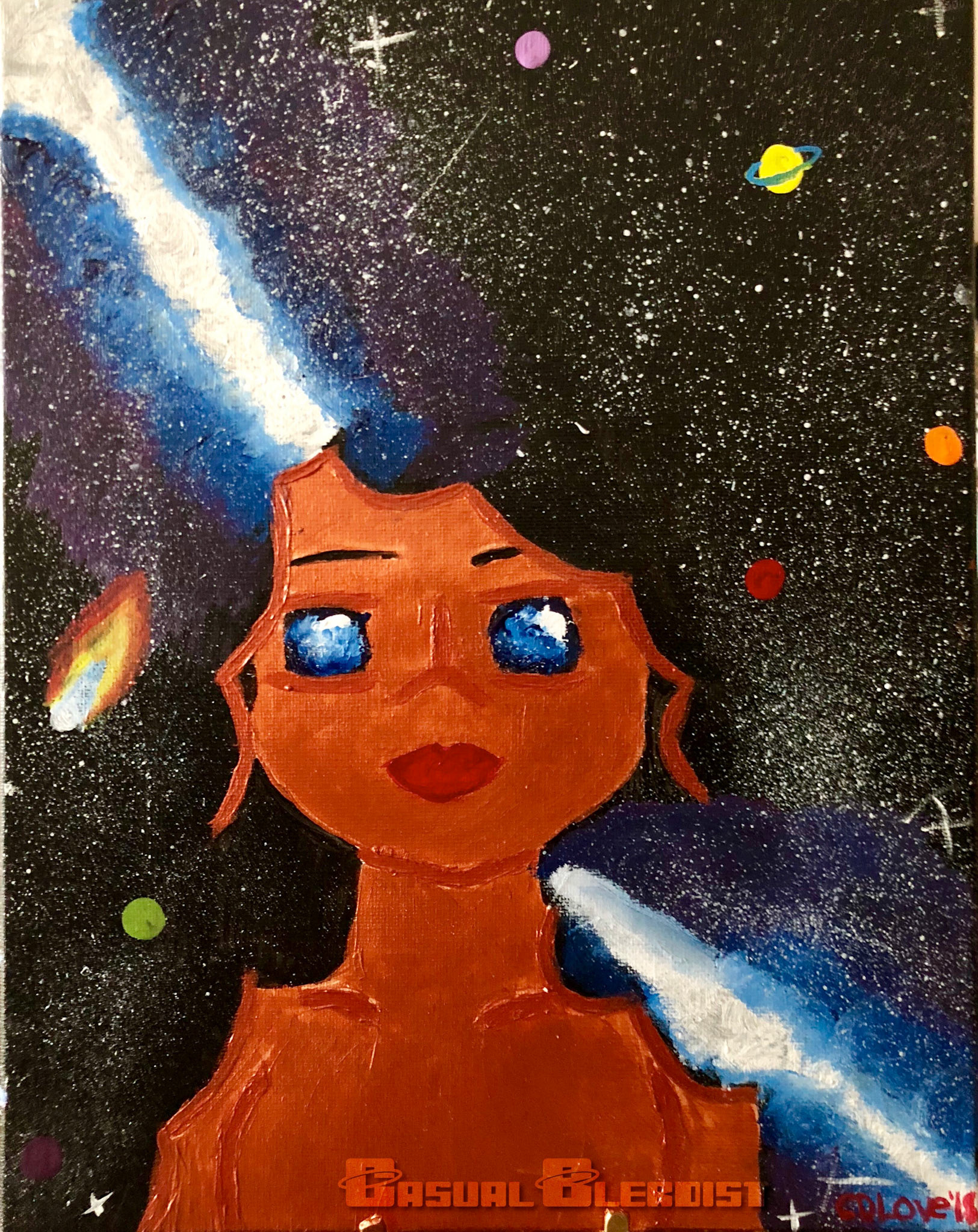 Her Eyes Were Watching God (2018) 8x11 Acrylic