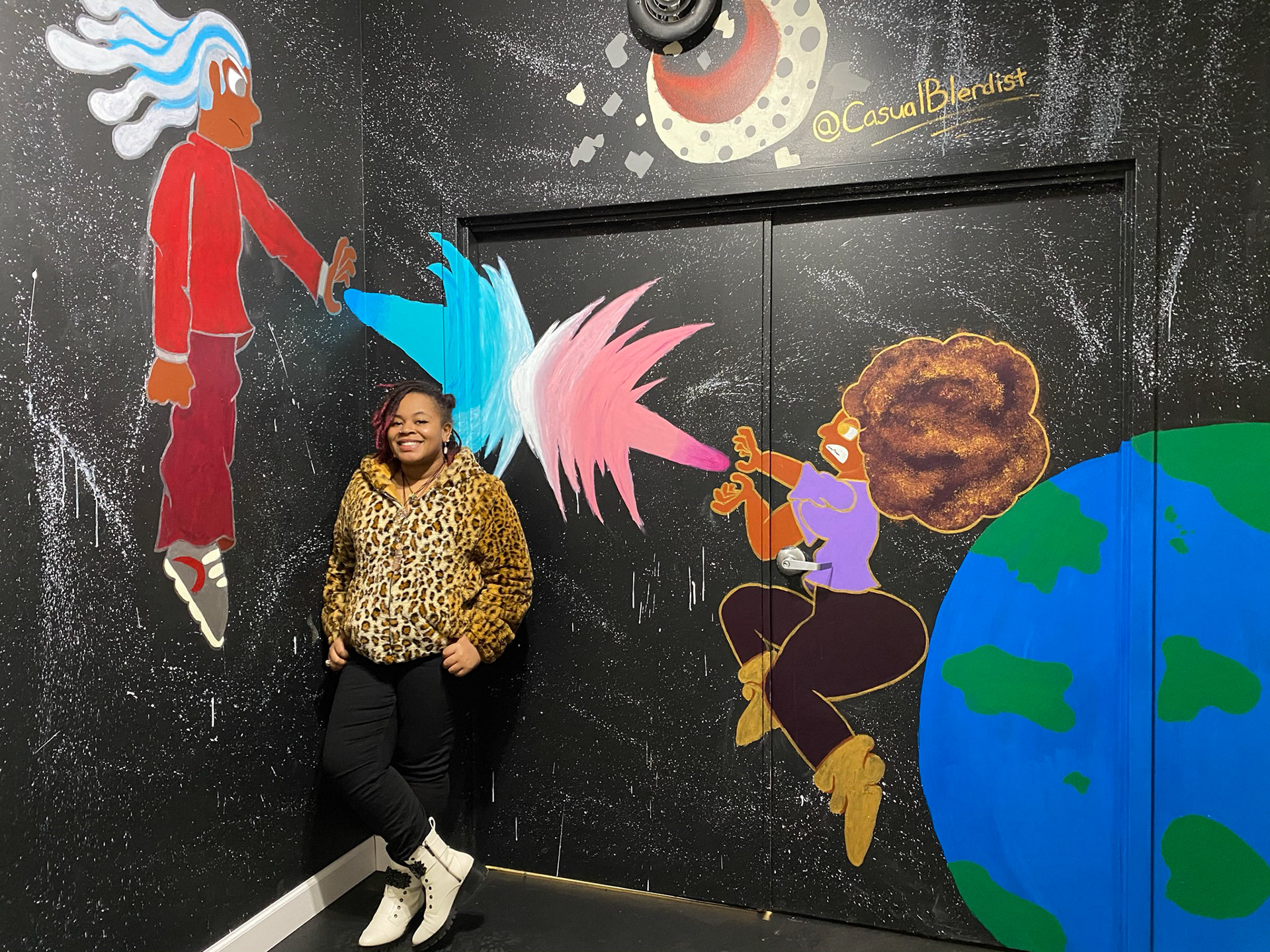 Mural for the Fate of the Planet at Crosslens