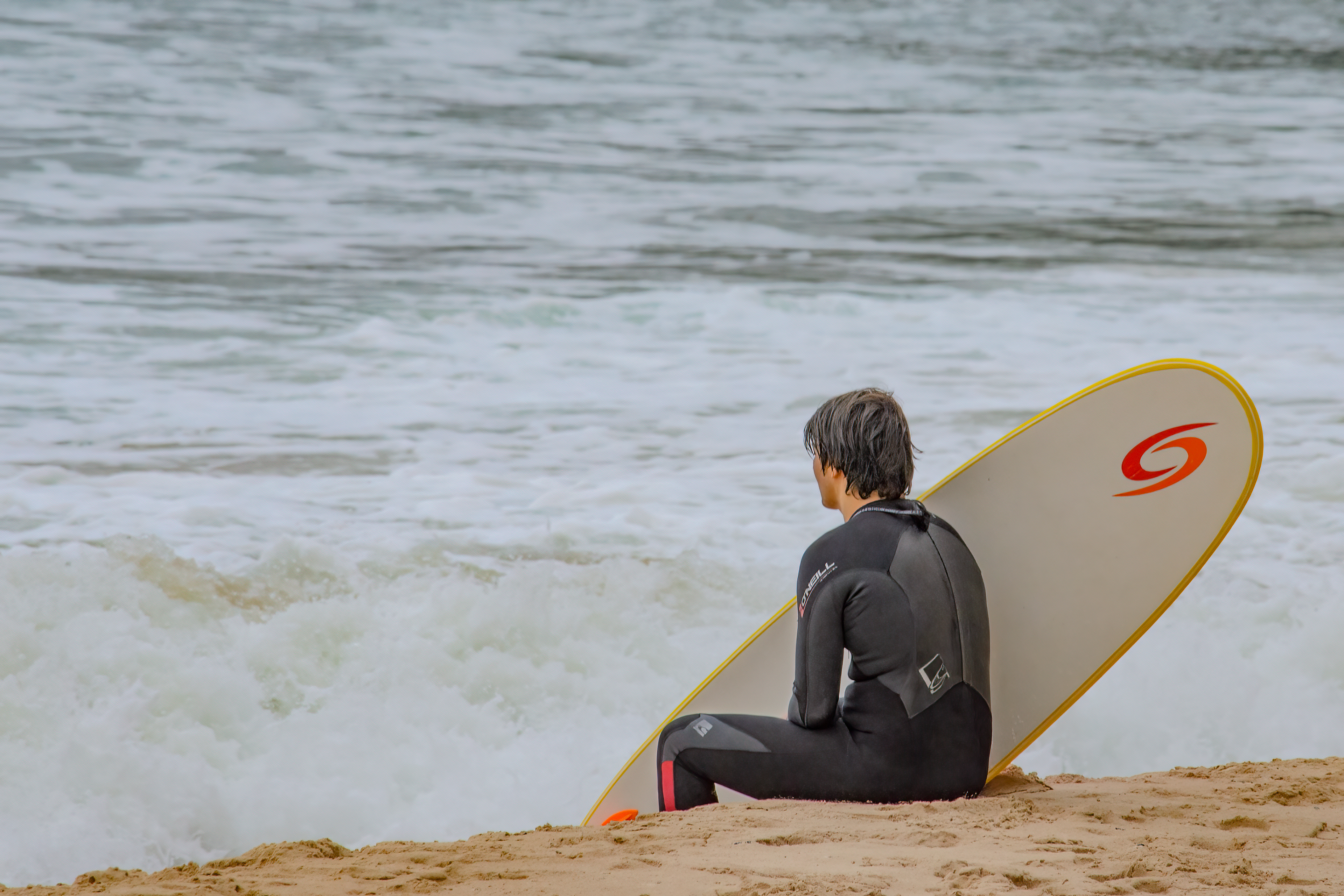 Waiting for the waves