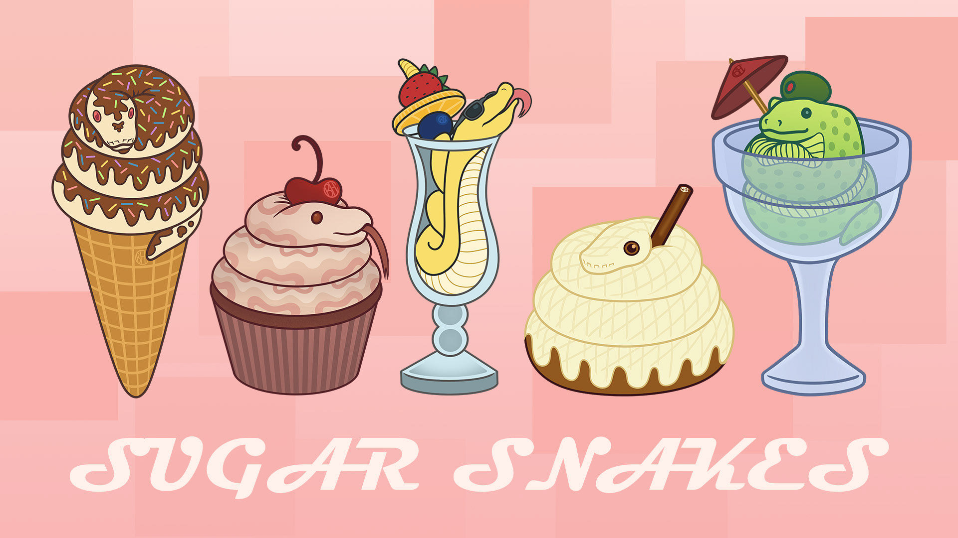 "Sugar Snakes: Series 1." 2022-2023. Digital.