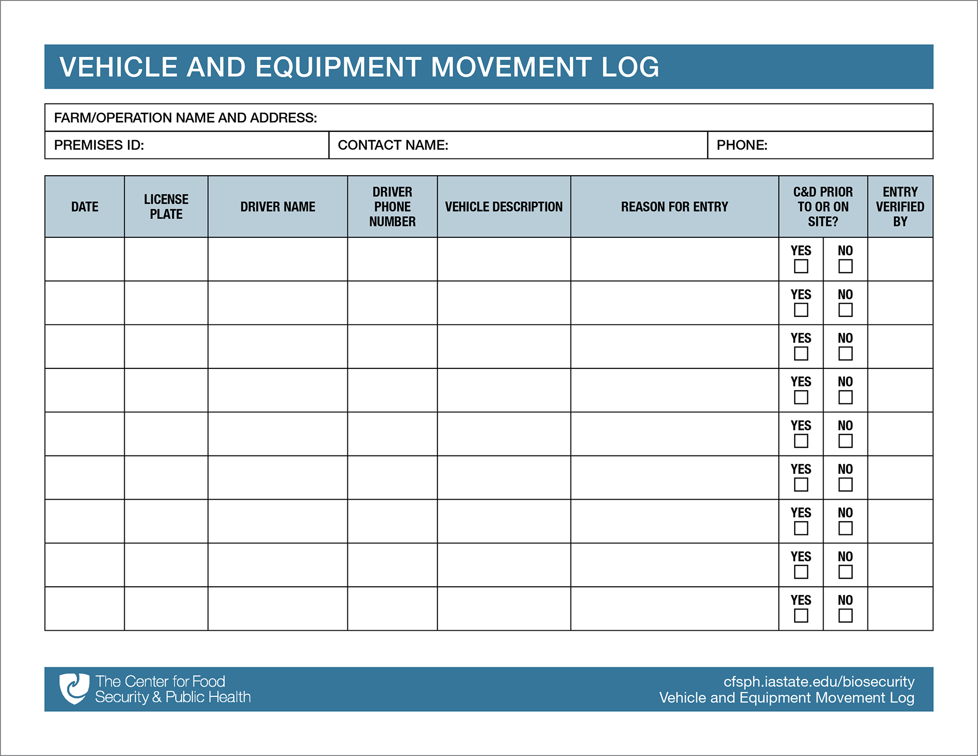 Fillable and Accessible Form
