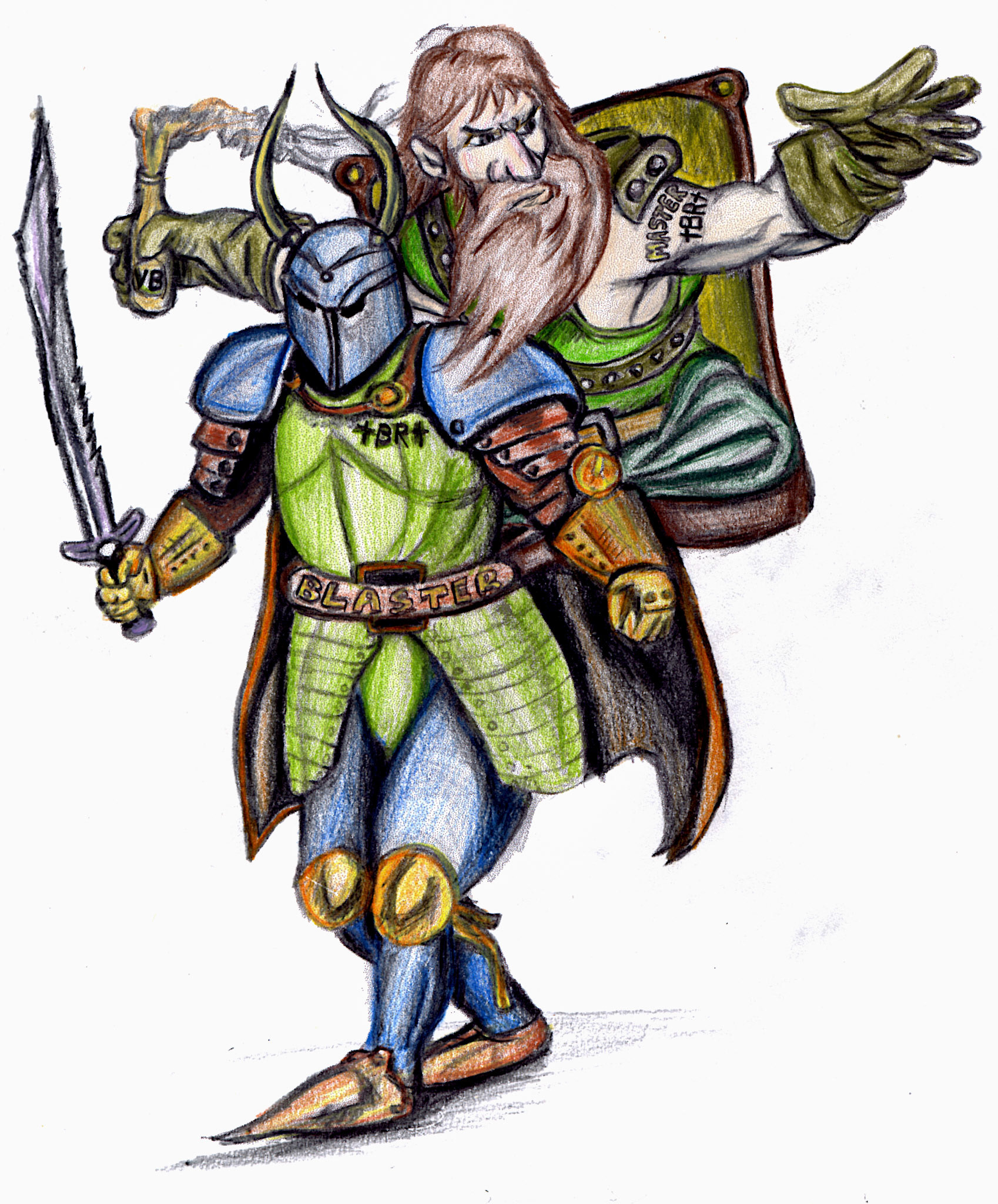 Myth 2 video game: "Masterblaster" creature - 1999