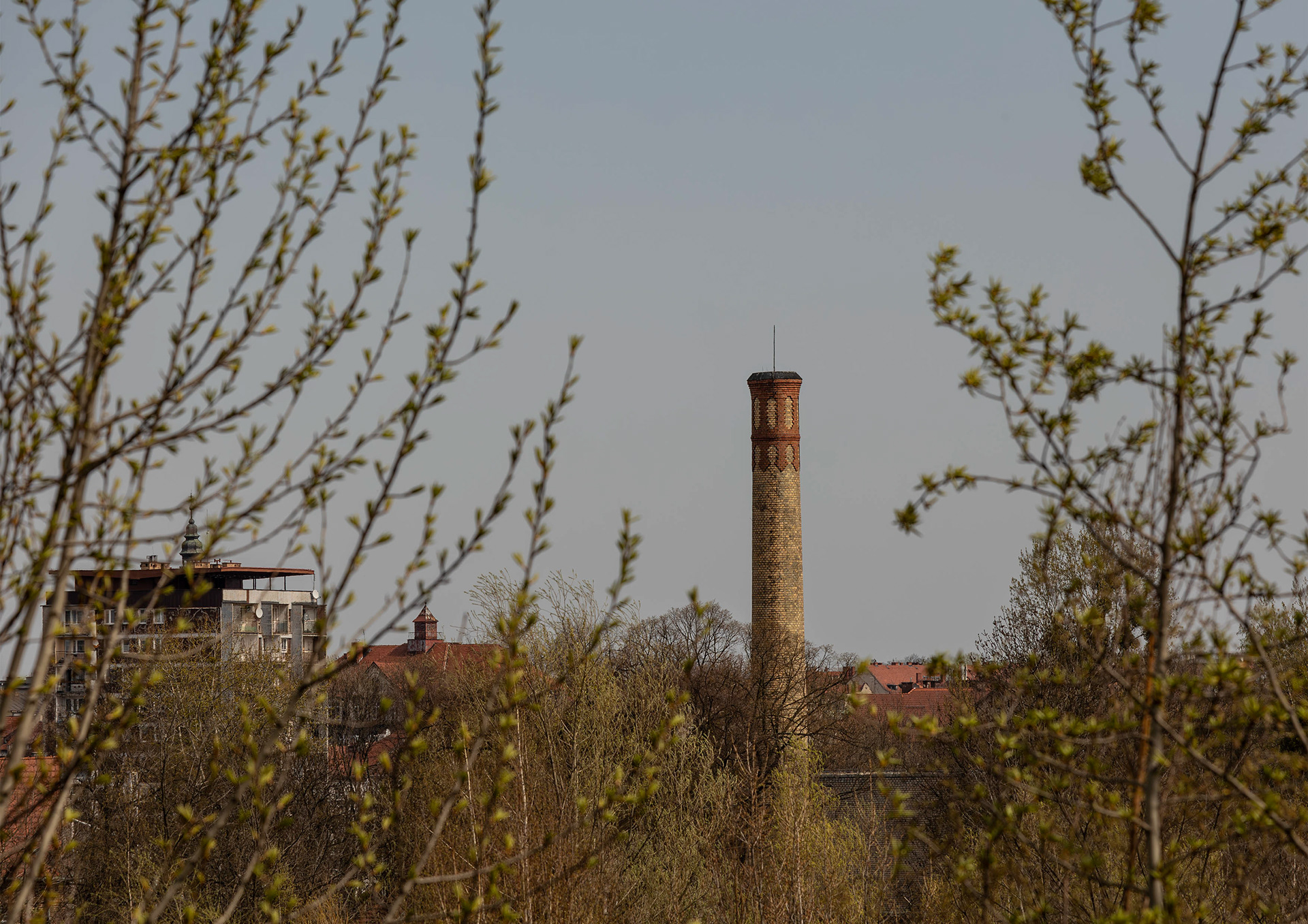 Komin spalarni śmieci Bytom