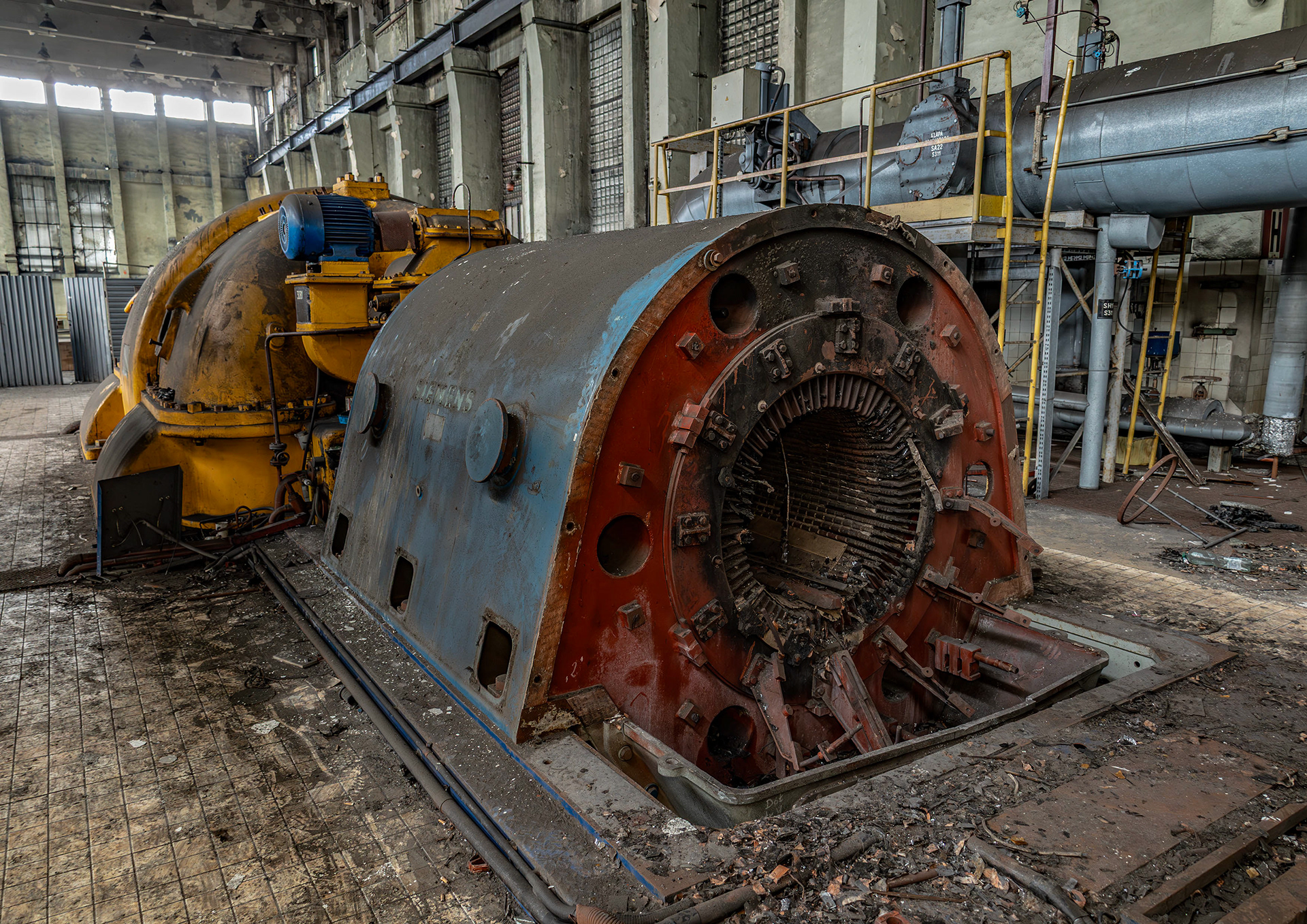 Maszynownia Elektrociepłownia Miechowice