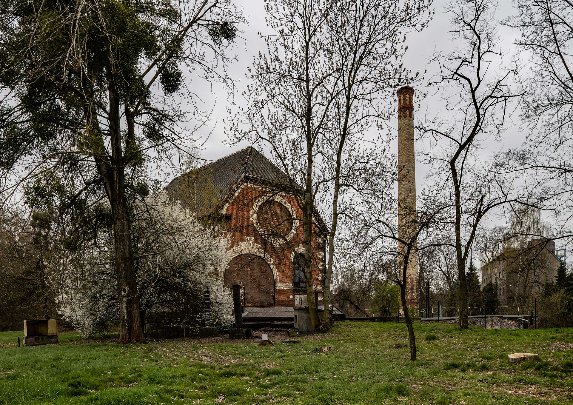 Budynek spalaeni śmieci Bytom