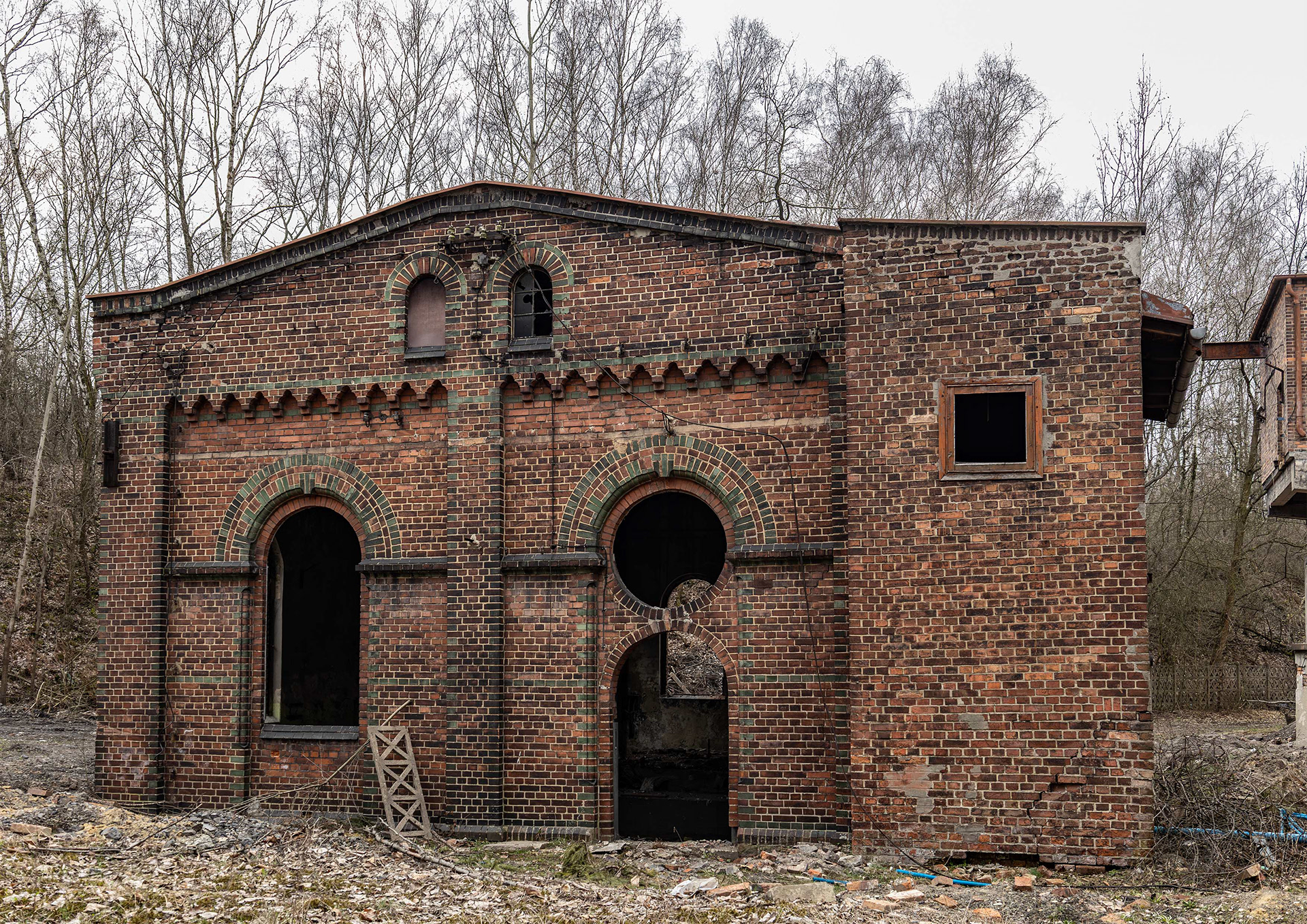 Budynek maszyny wyciągowej Szybu Mikołaj Biskupice