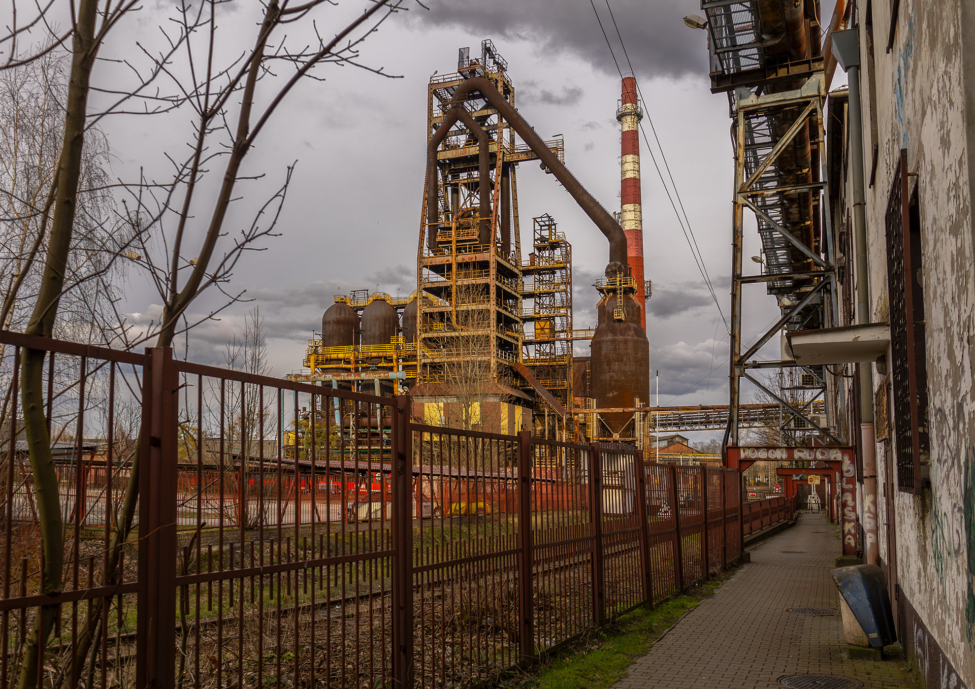 Huta Pokój Ruda Śląska Wielki Piec