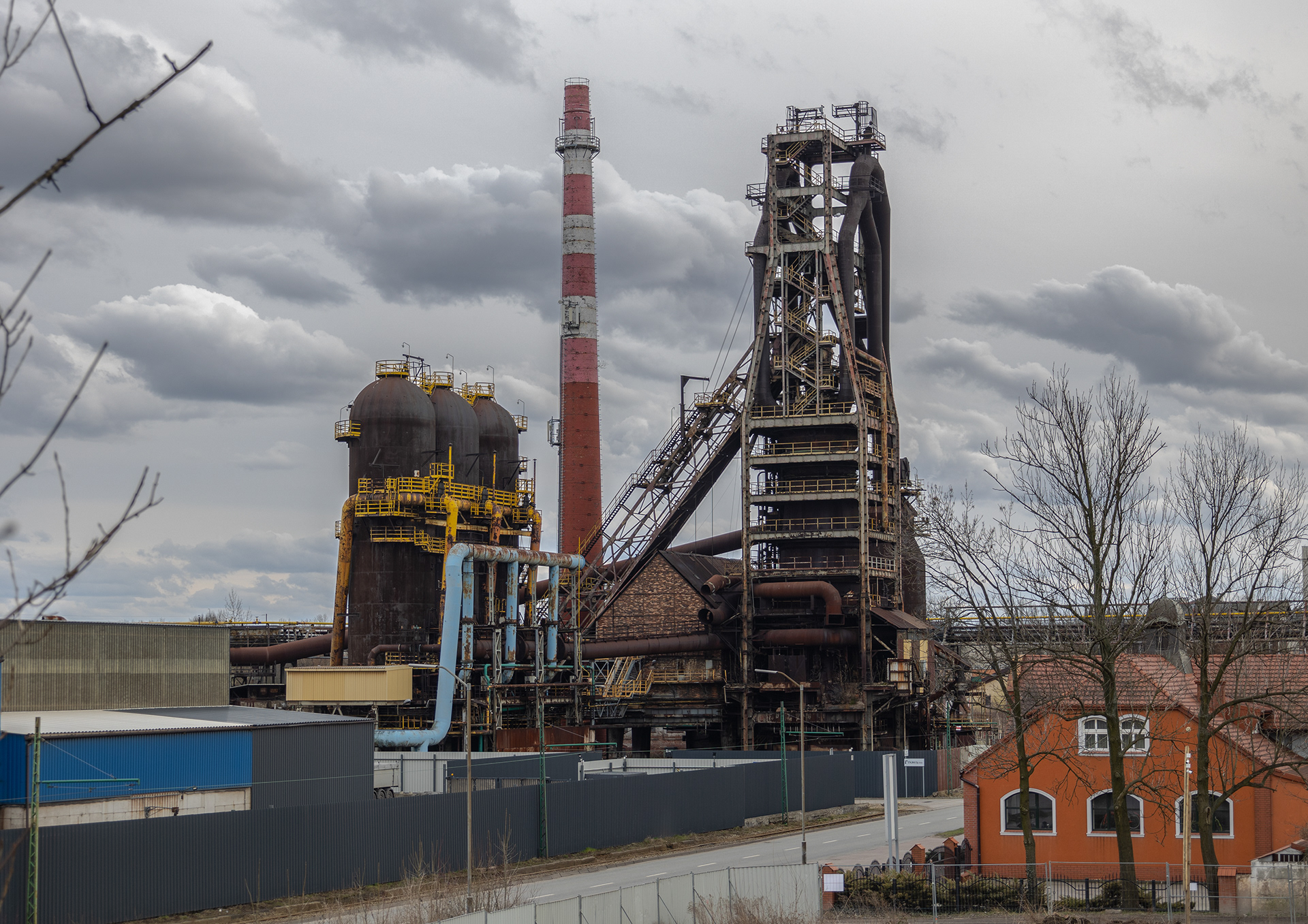 Huta Pokój Ruda Śląska Wielki Piec