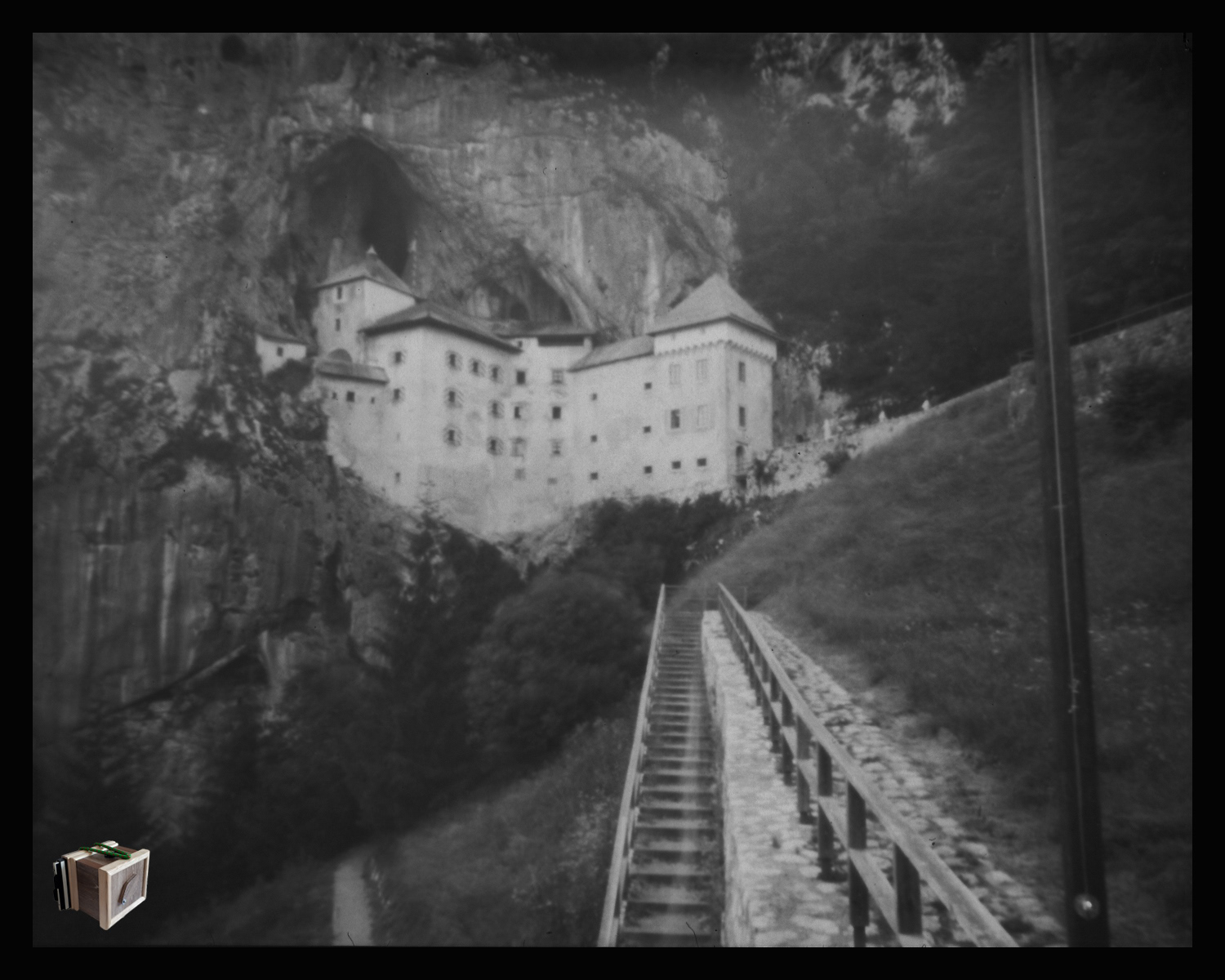 Słowenia Predjamski Grad