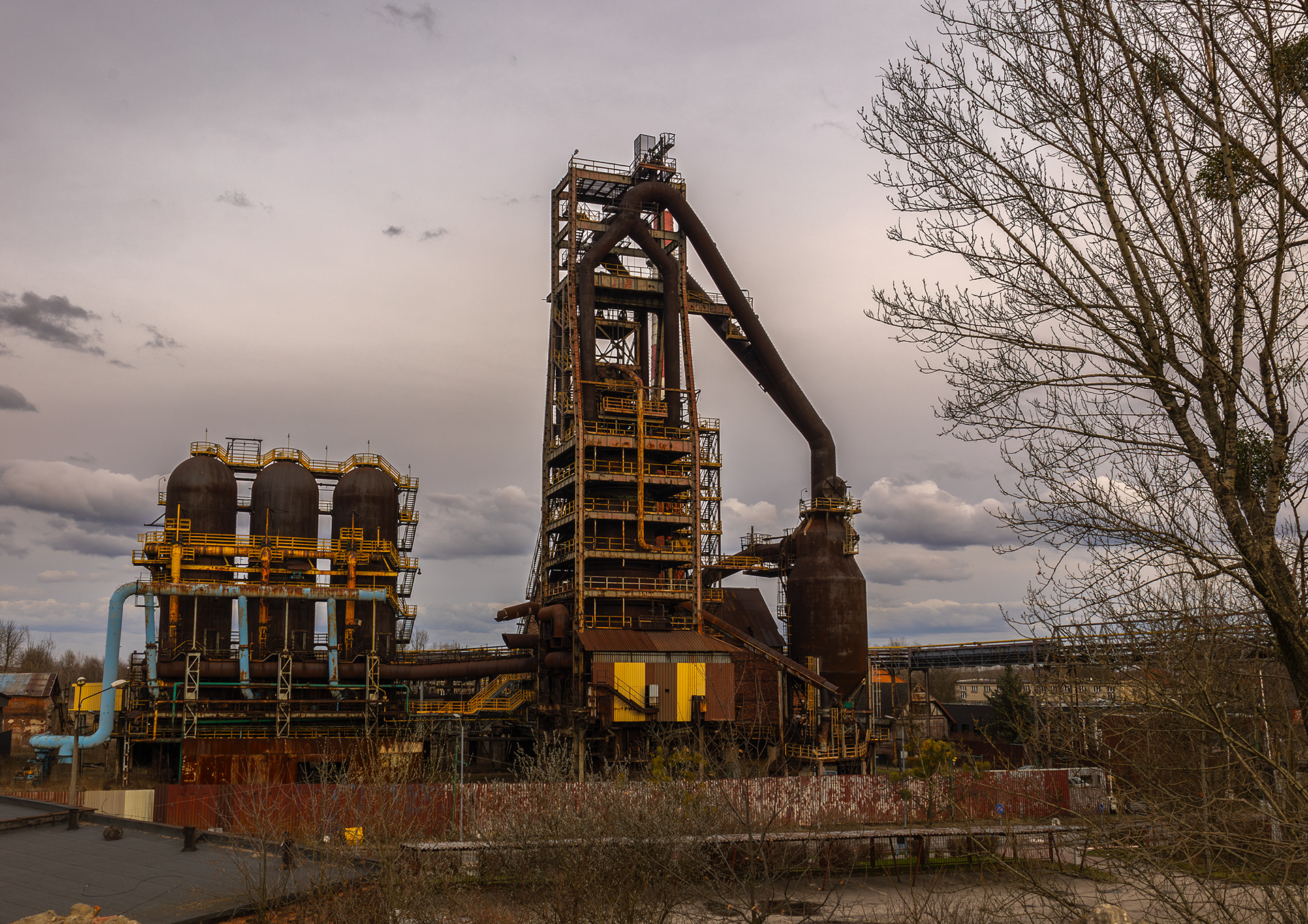 Huta Pokój Ruda Śląska Wielki Piec