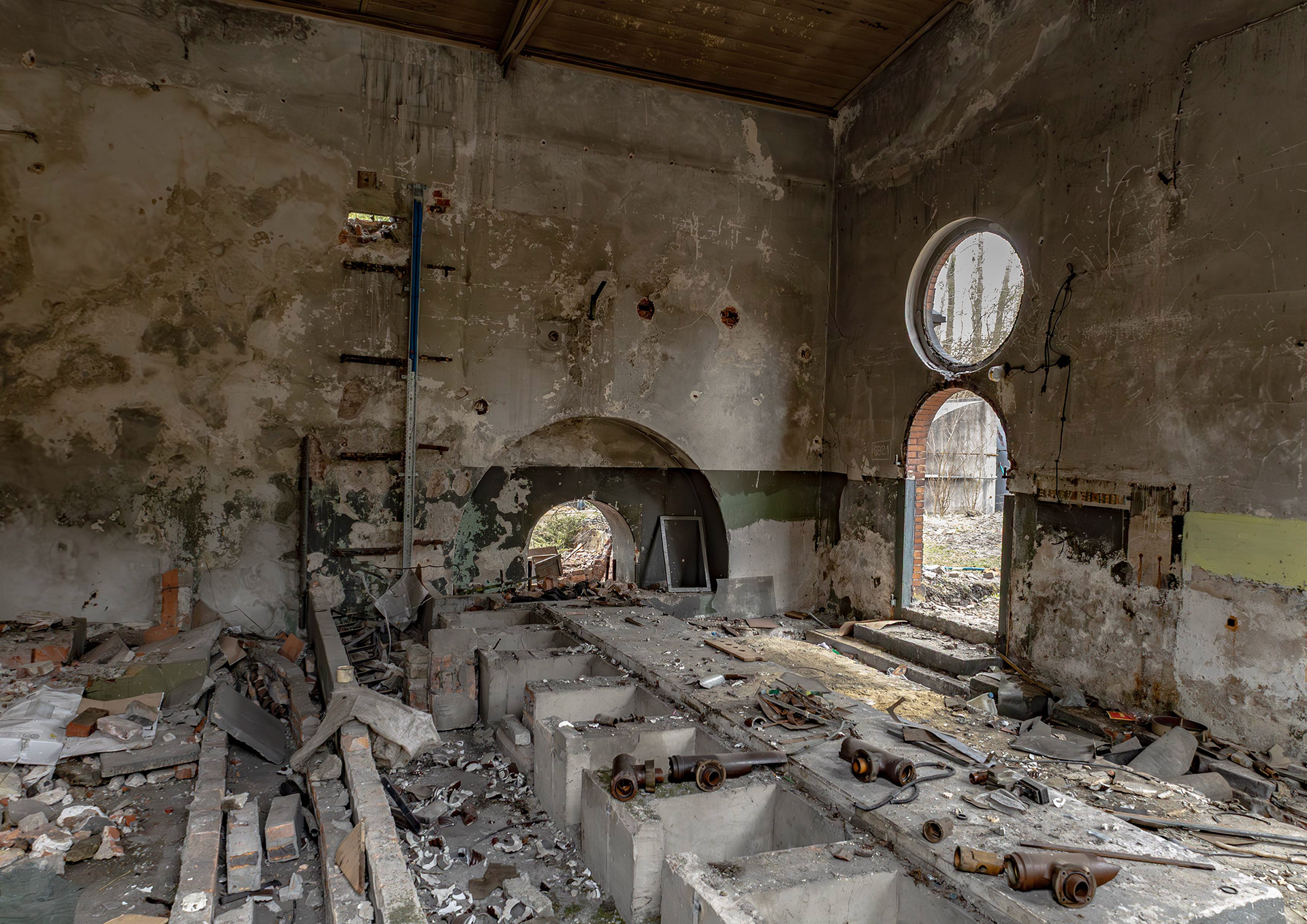 Budynek maszyny wyciągowej Szybu Mikołaj Biskupice