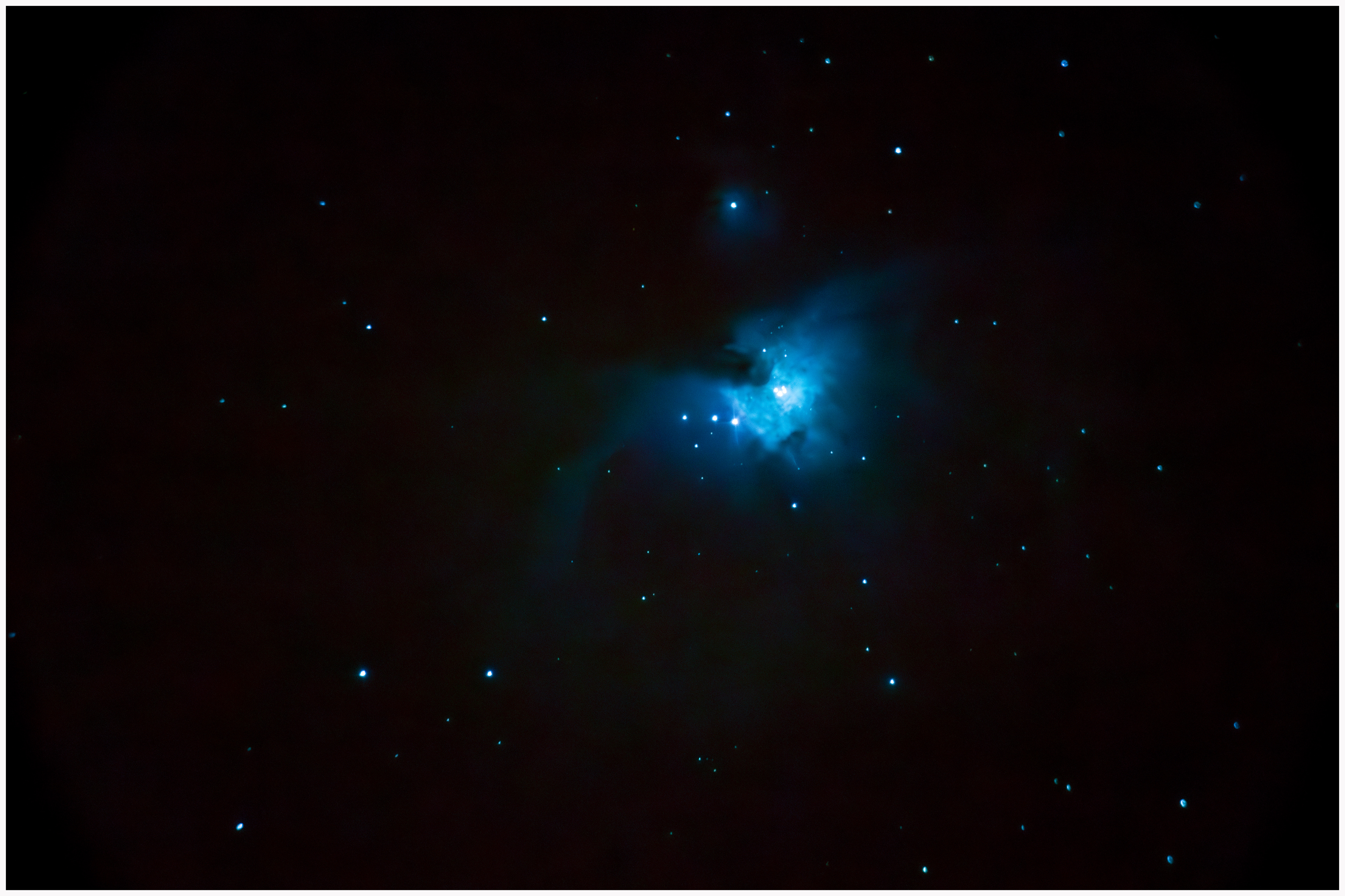 Mgławica w Orionie (Canon R6 + Barlow x3)